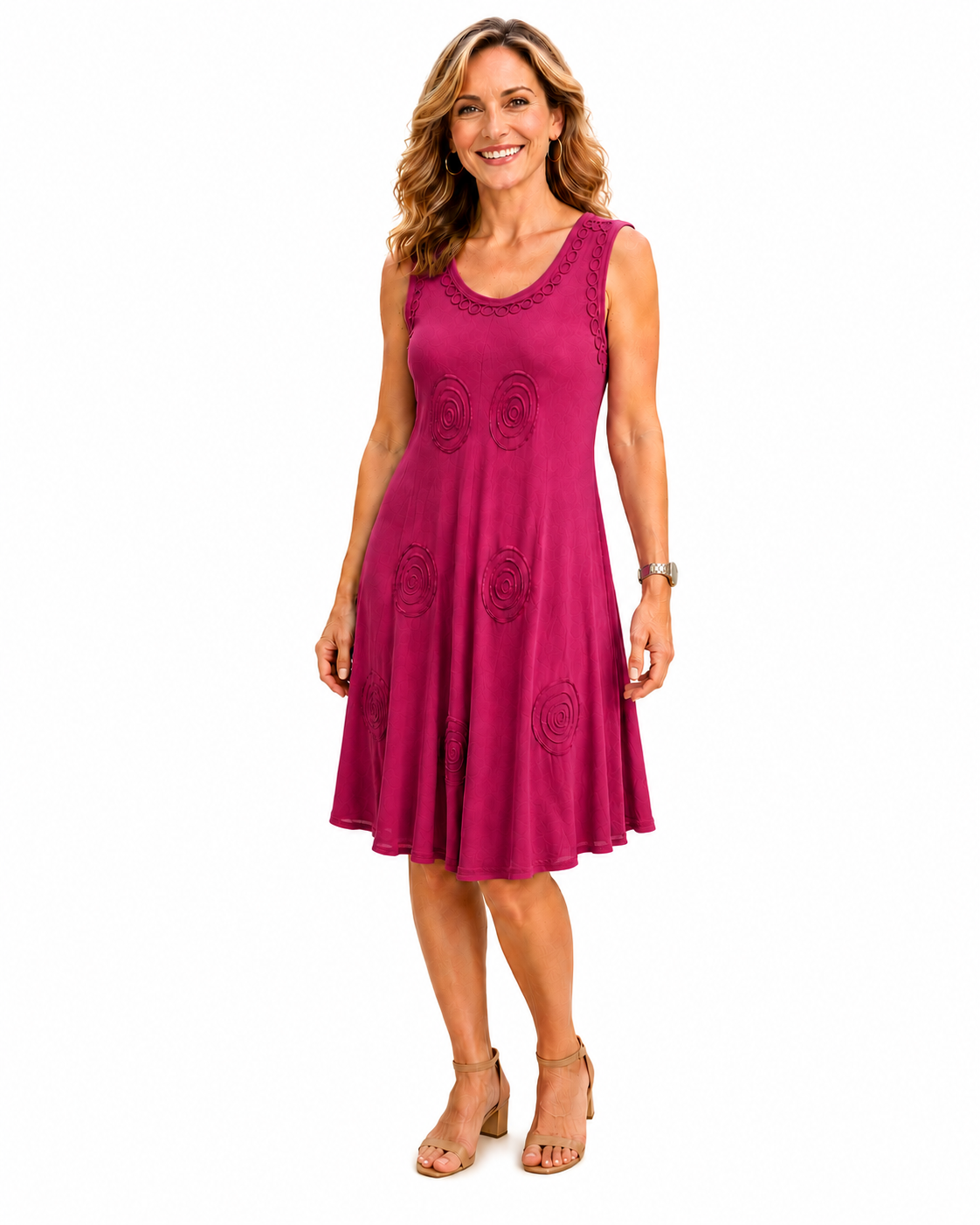 Vestido Aurora Rosado Elegante