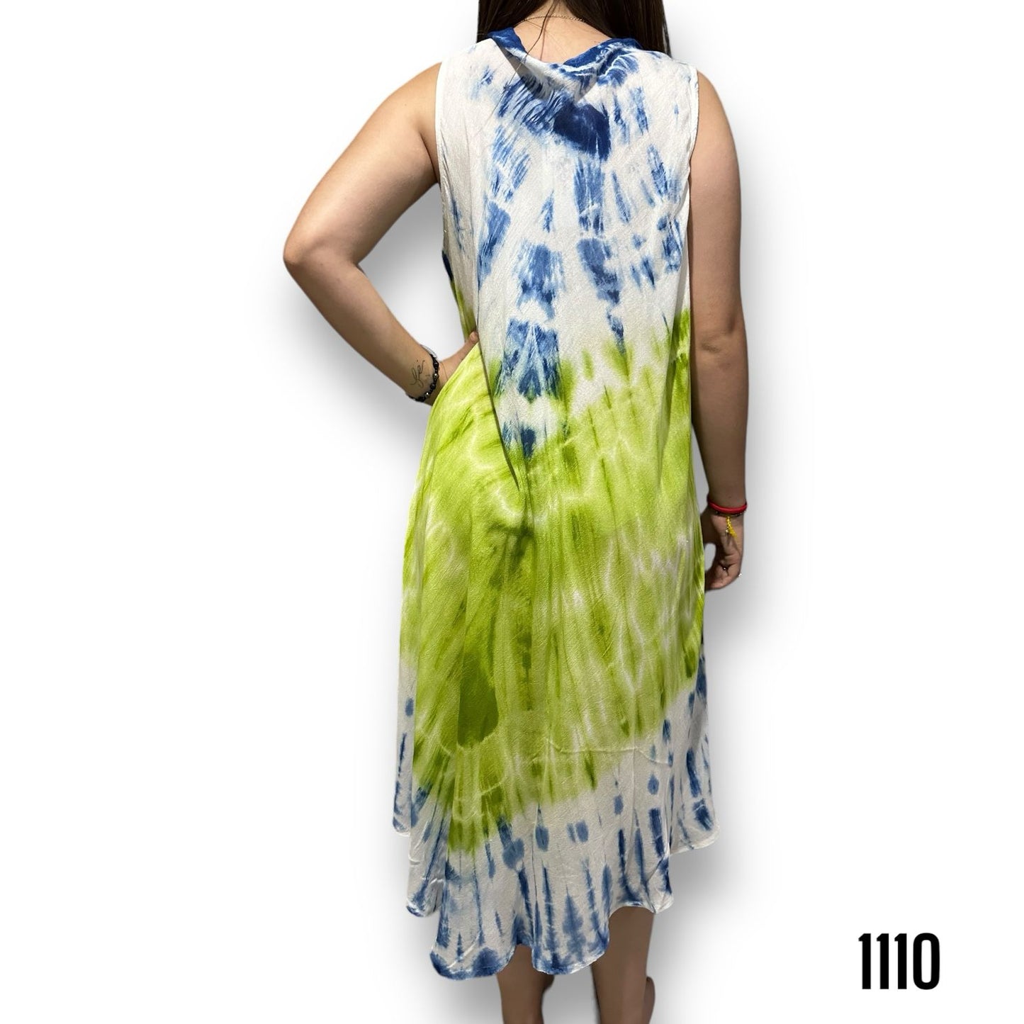 Vestido Estampada de Dama sin mangas