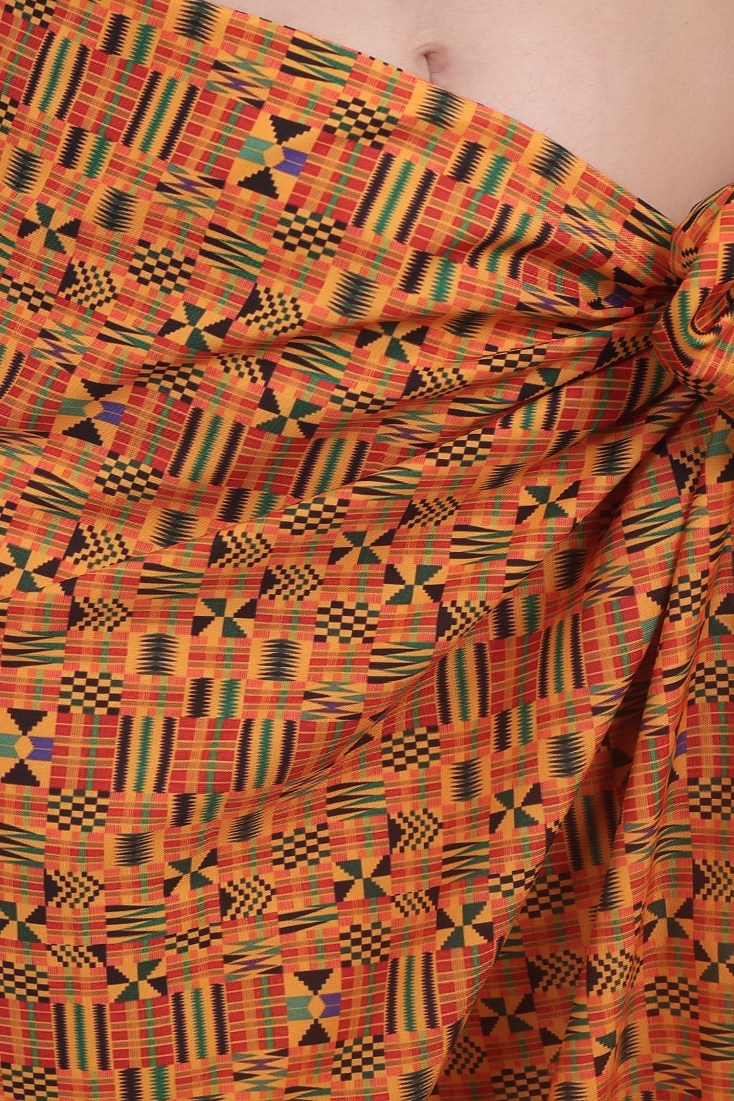Pareo Estampado Afrocaribeño Rectangular Multiuso