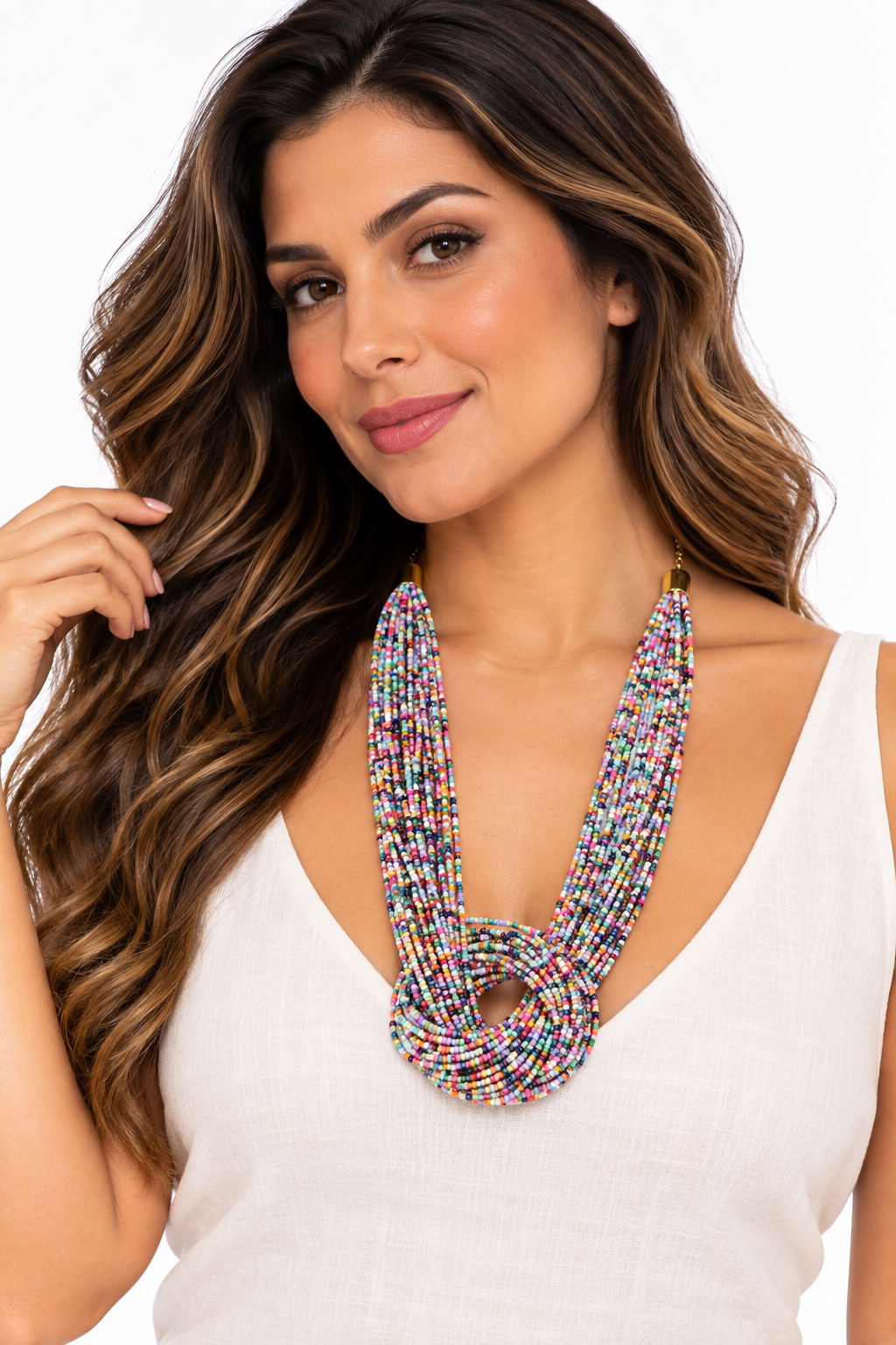 Collar Arcoíris Bohemio