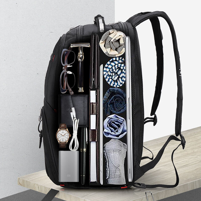 Bulto Mochila Morral Swicky Negro 15.6''
