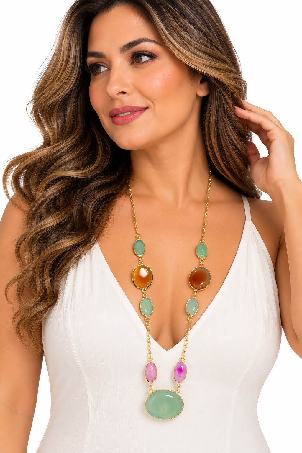 Collar Esmeralda Boho