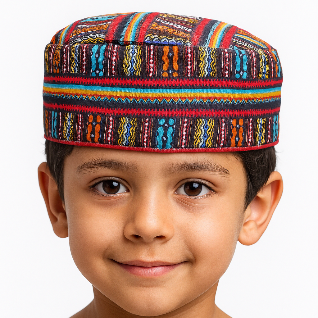 Kufi Afrocaribeño de Niño Unisex