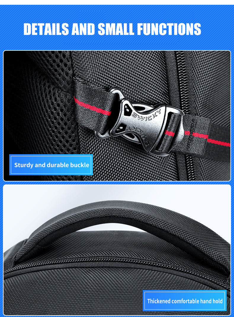 Bulto Mochila Swicky Negro 16''