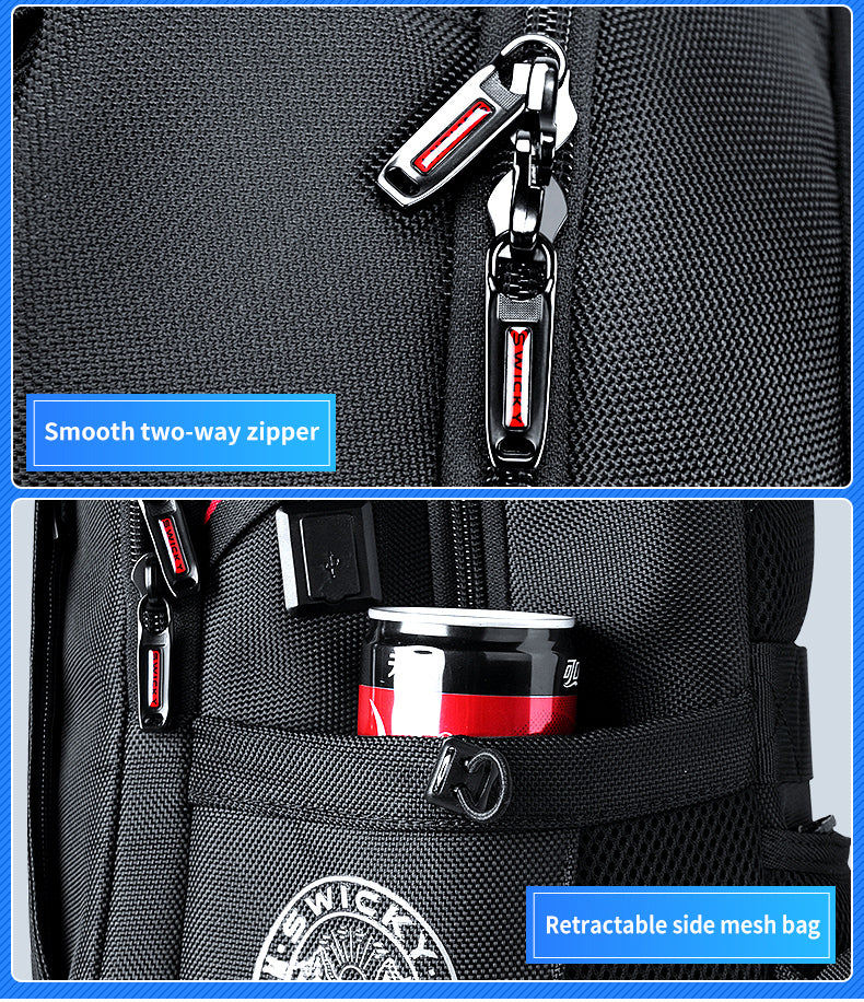 Bulto Mochila Swicky Negro 16''