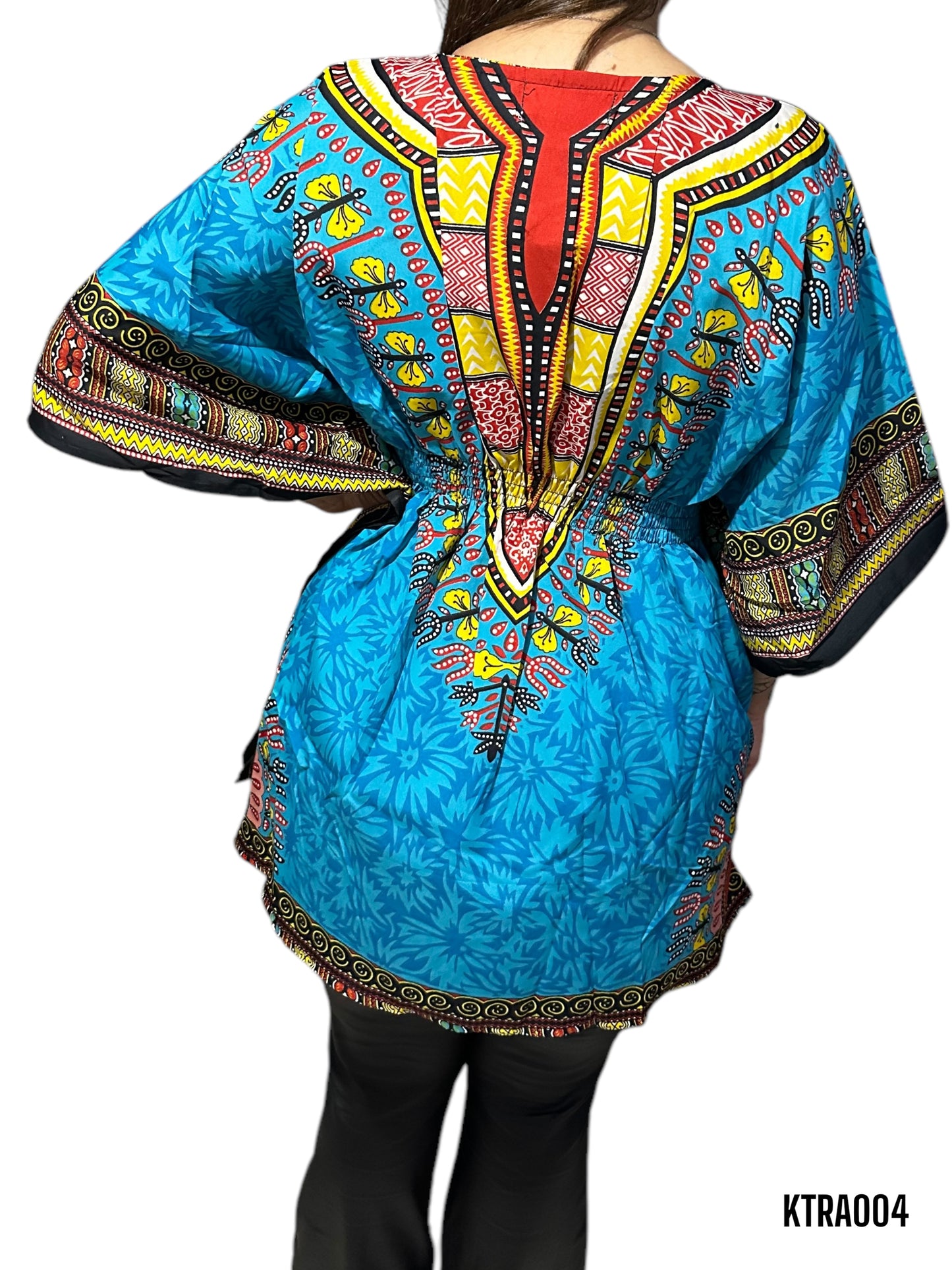 Manta de Dama Afrodescendiente Azul KTRA004 - Grand Parade Día del Negro