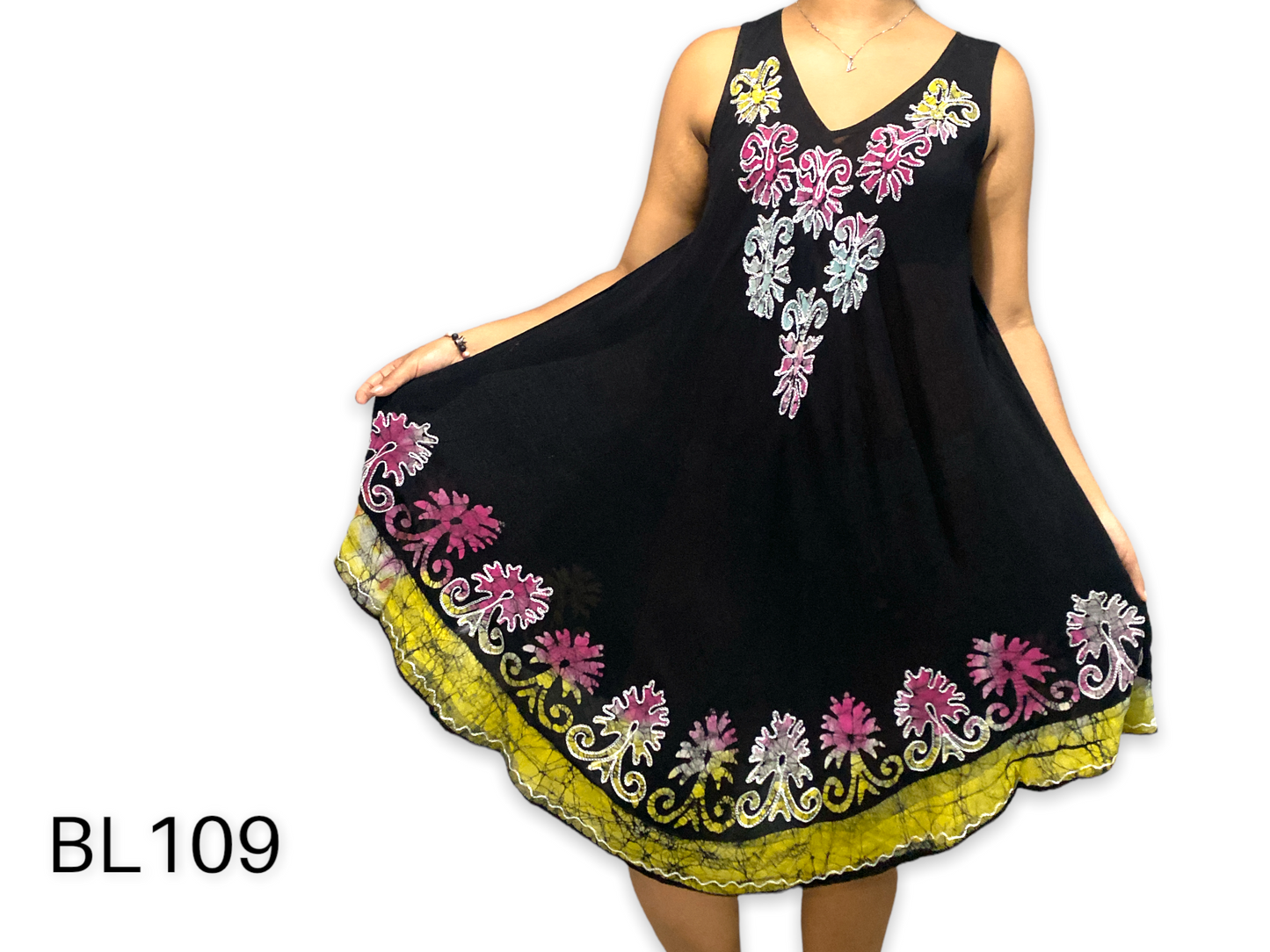 Vestido Estampado de Dama