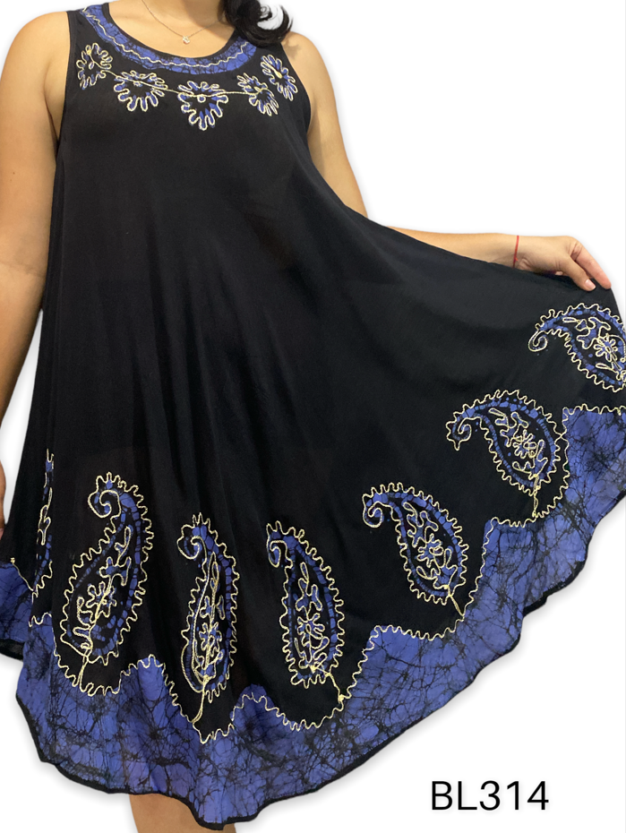 Vestido Estampado de Dama