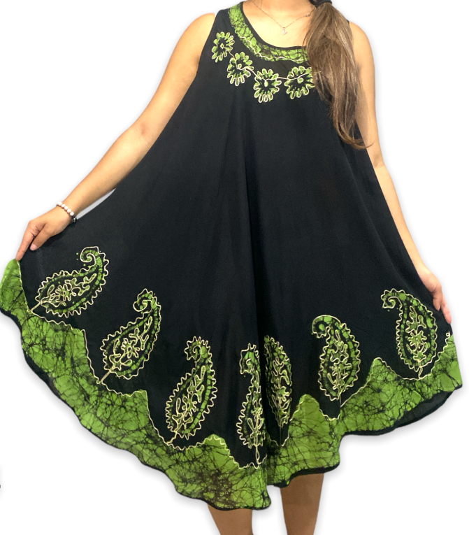 Vestido Estampado de Dama