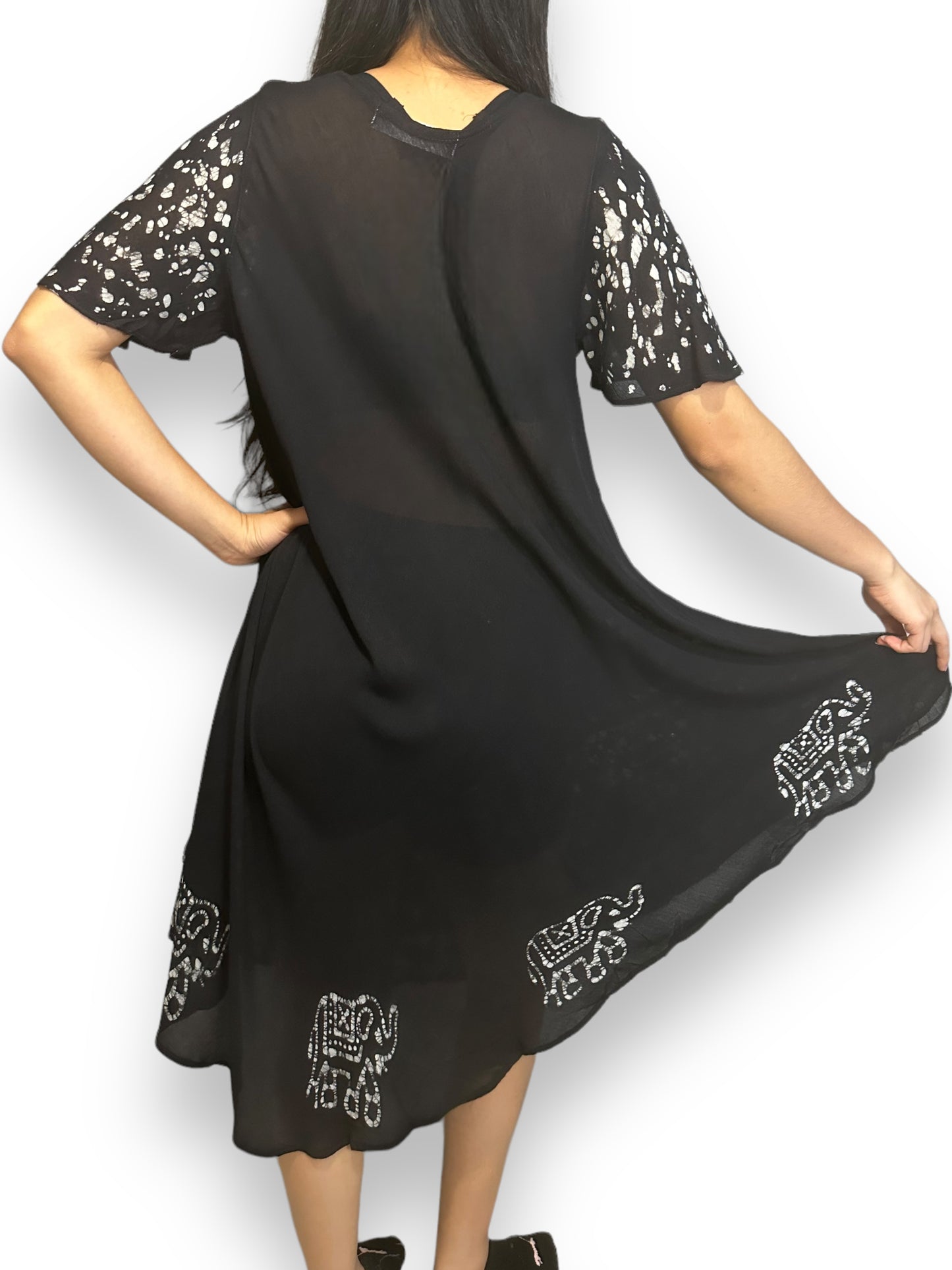 Vestido Estampado de Dama