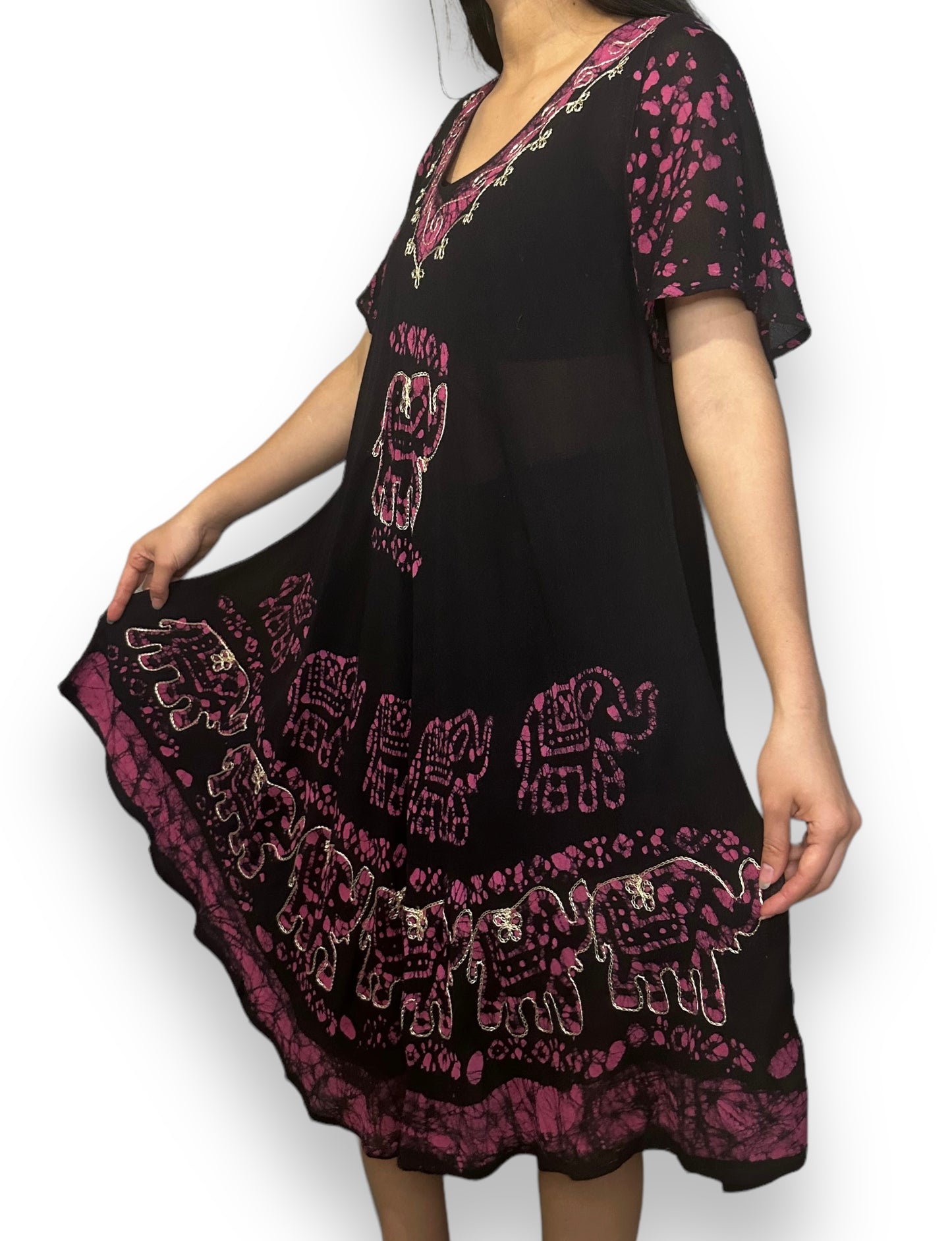 Vestido Estampado de Dama