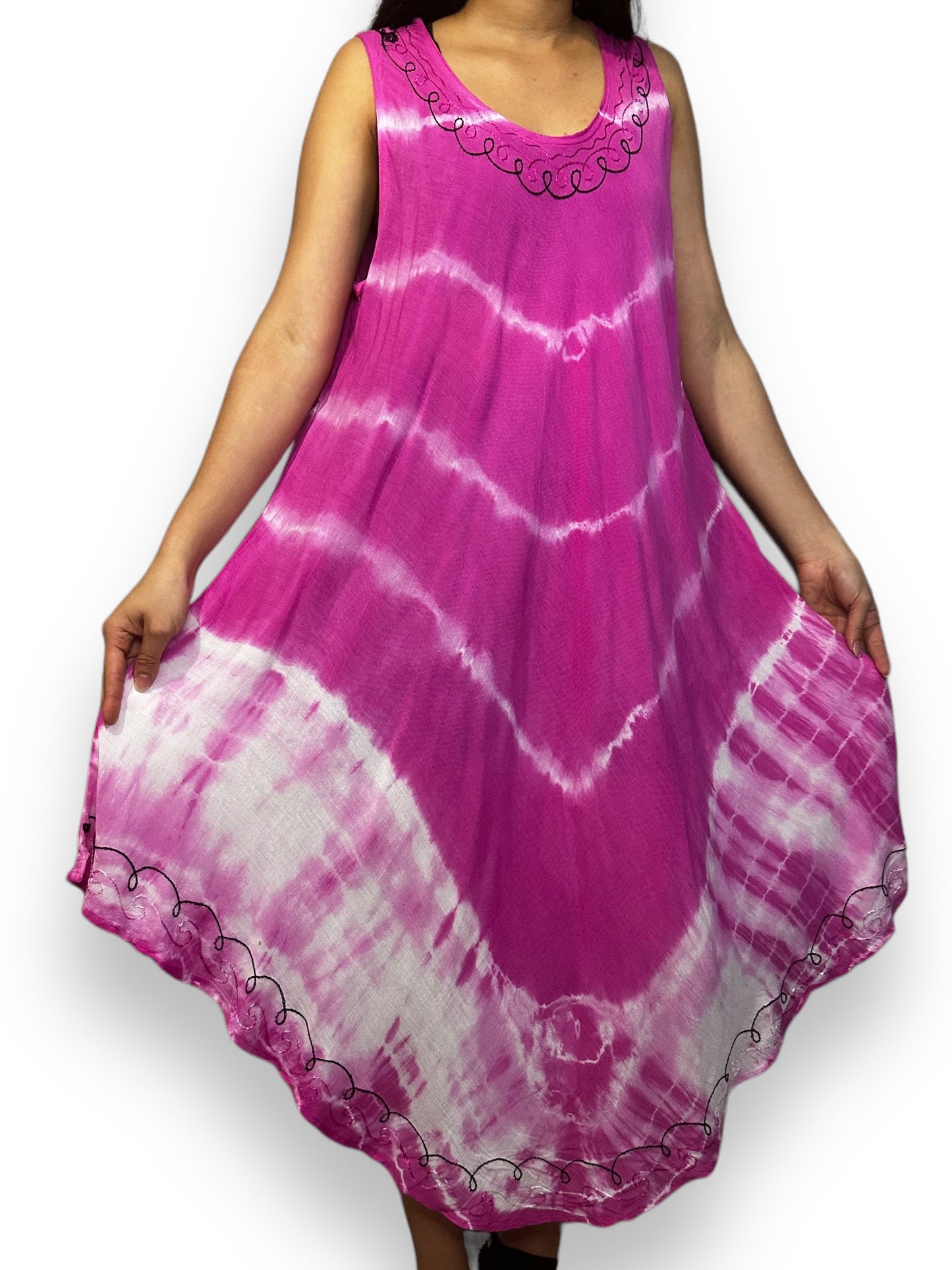 Vestido Estampado de Dama
