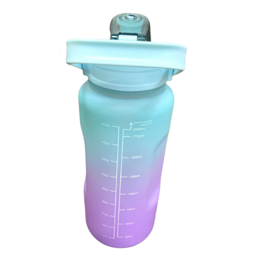 Motivational Blue and Purple Bottle | 2L