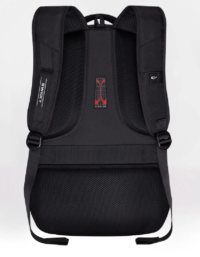 Bulto Mochila Morral Swicky Negro 15.6''
