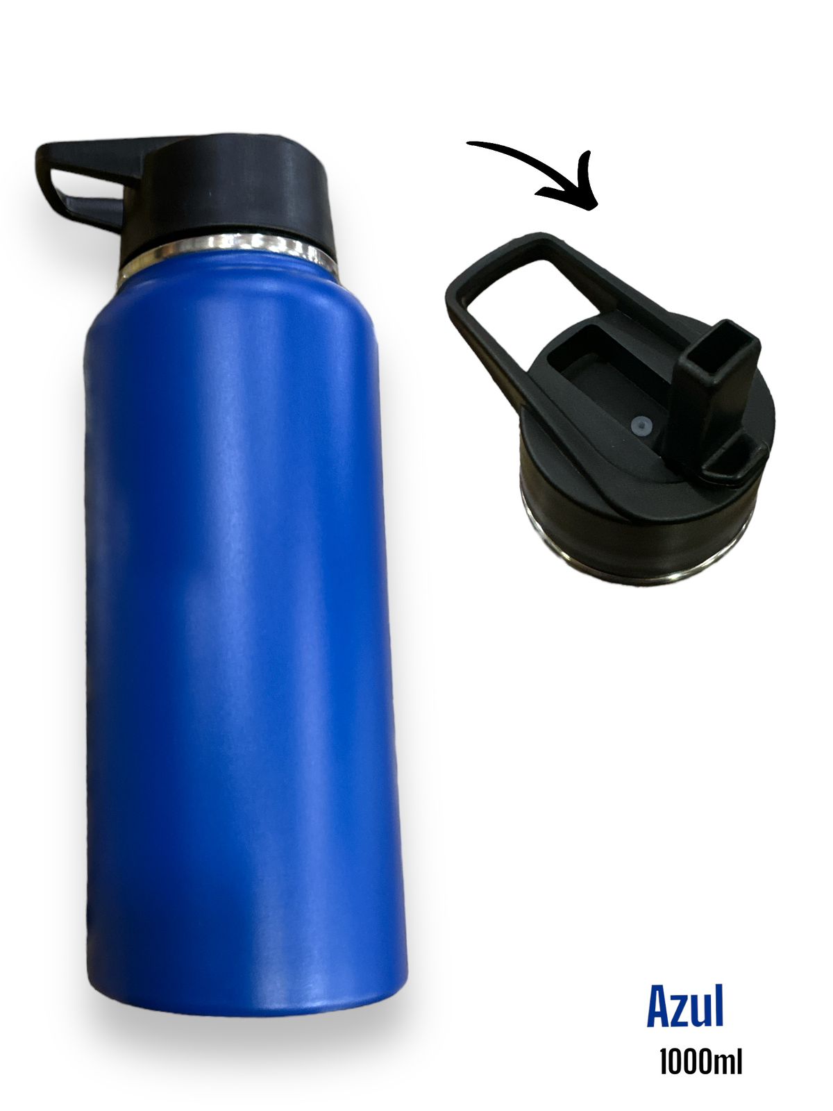 Blue Thermal Bottle 1000 ml