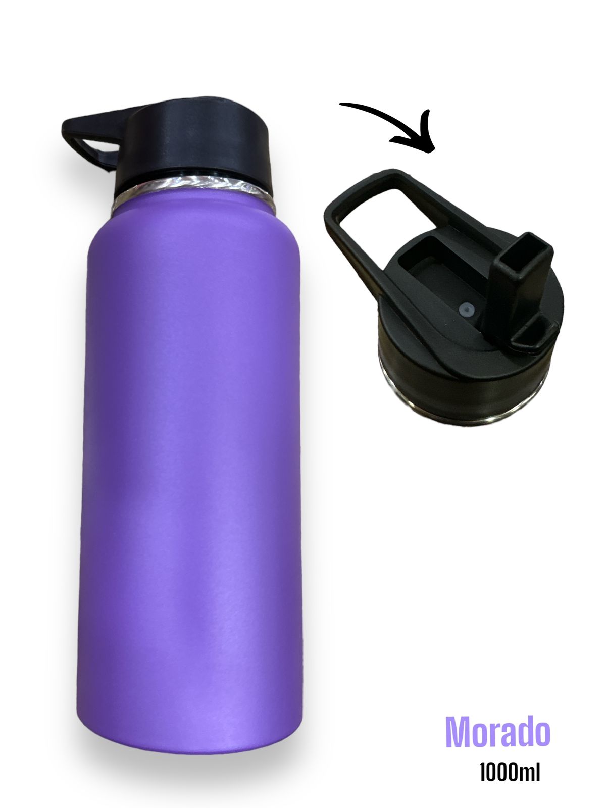 Thermal Bottle 1000 ml Purple