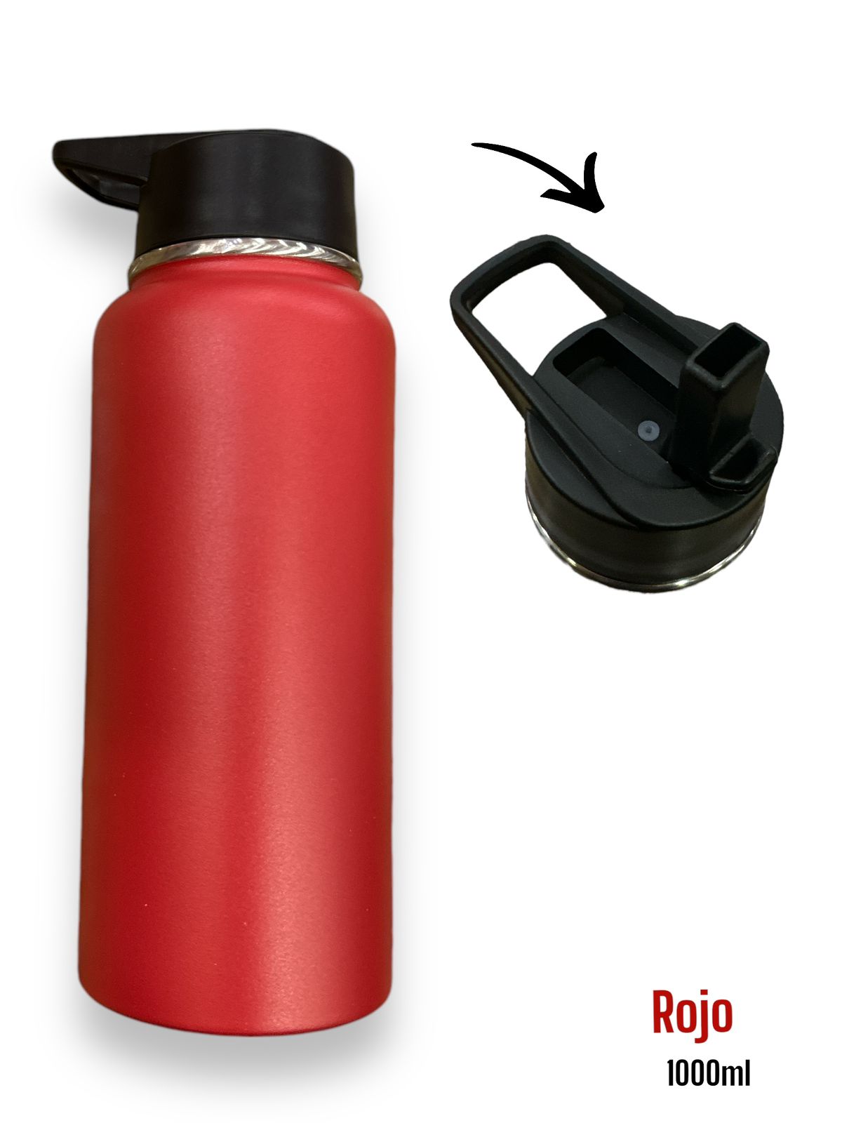 Thermal Bottle 1000 ml Red