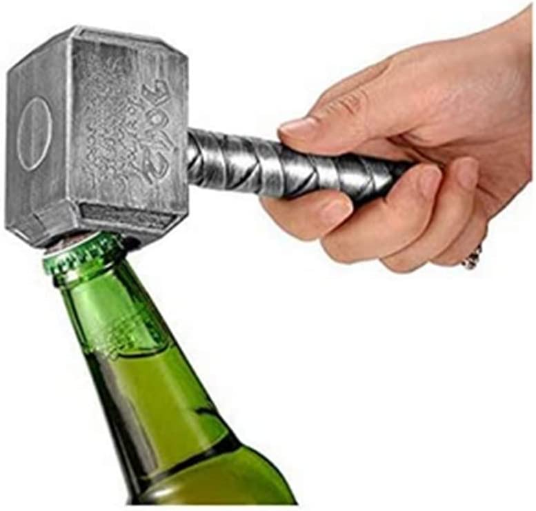 Destapador Thor Plateado Abridor de Botellas