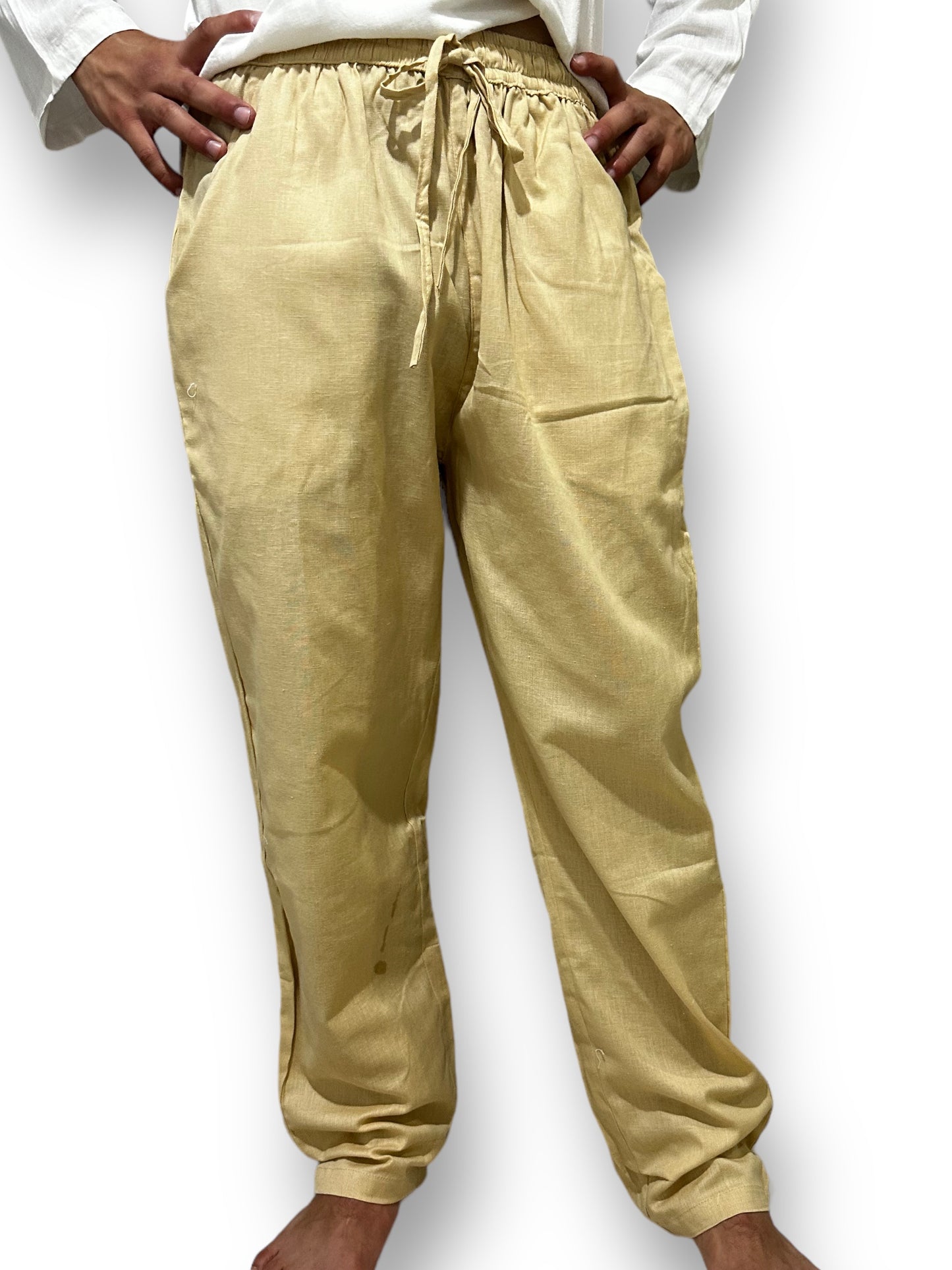 Pantalón Beige de Hombre