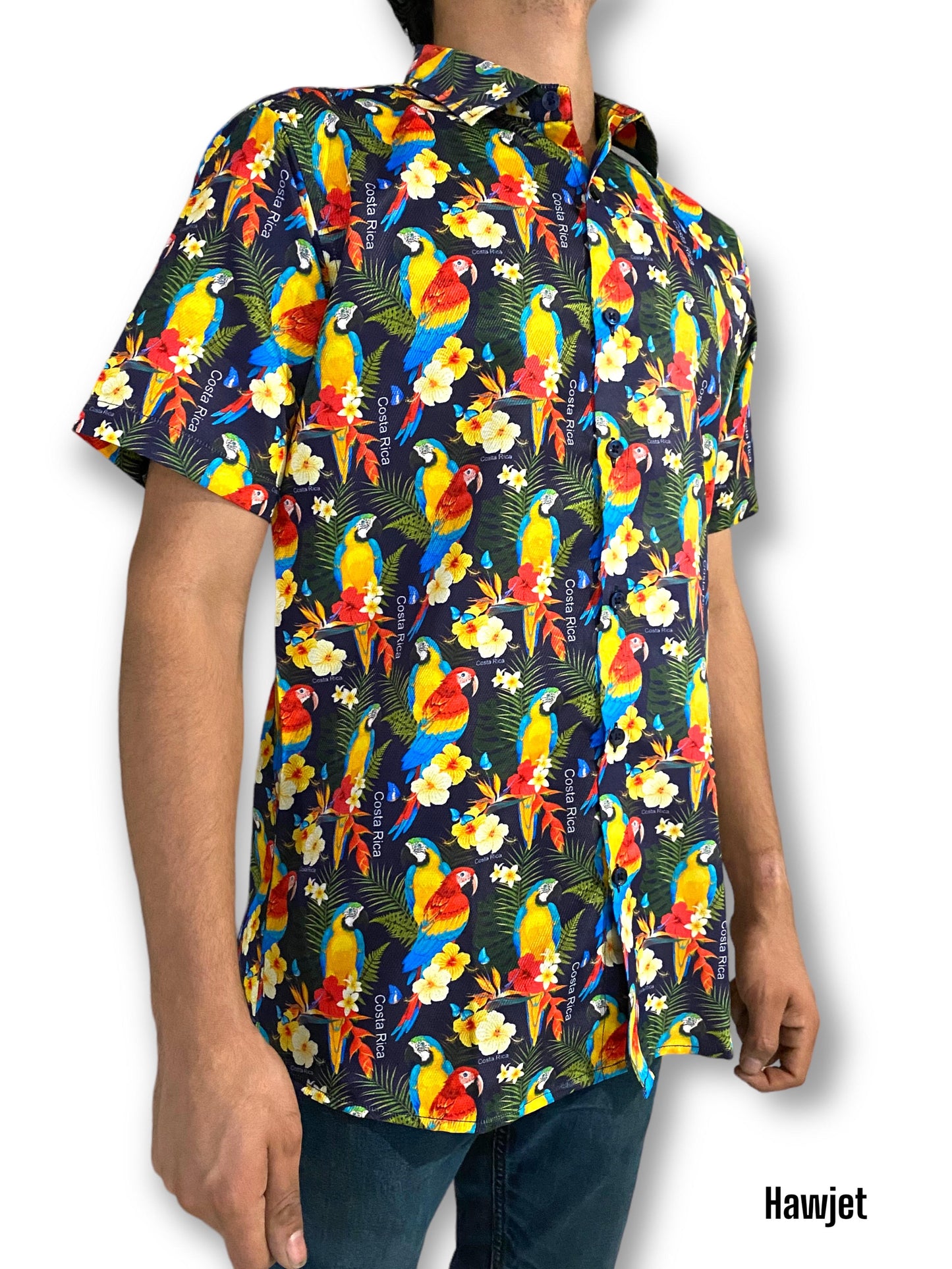 Camisa Hawaiana Playera Caribeña de Caballero