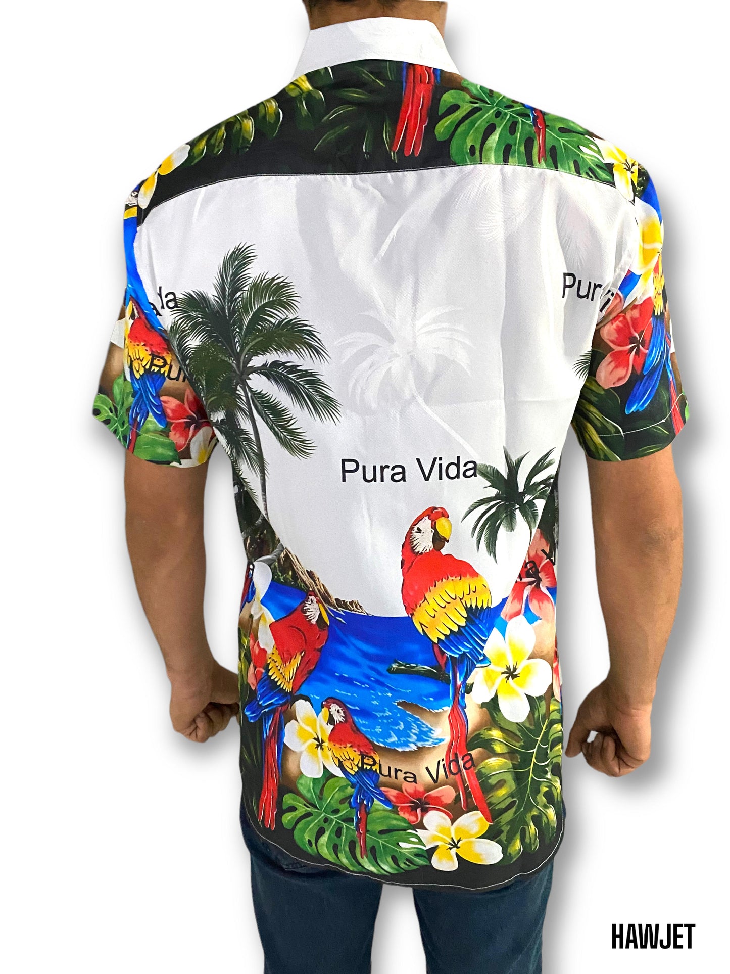 Camisa Hawaiana Playera Caribeña de Caballero