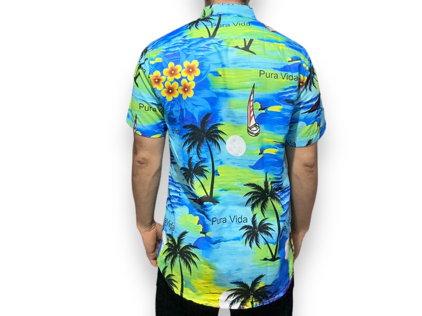 Men's Hawaiian Caribbean Beach Shirt