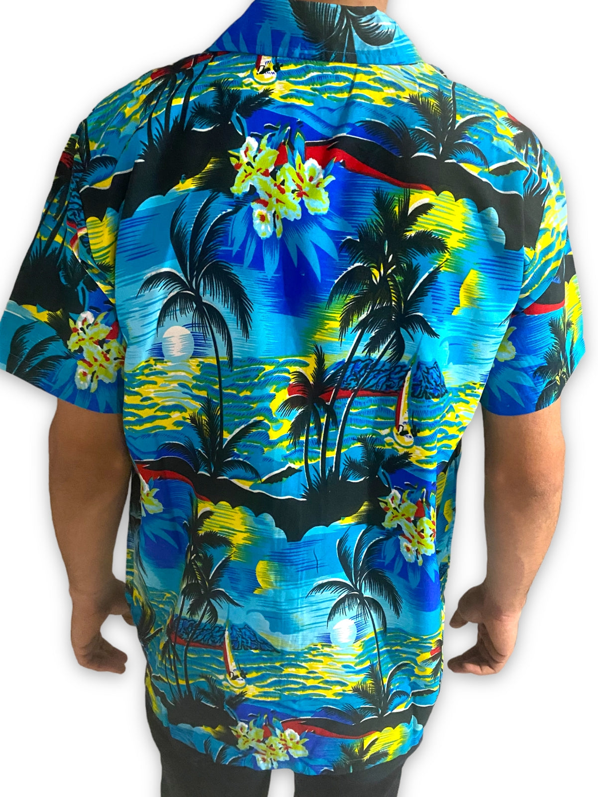 Camisa Hawaiana Playera Caribeña de Caballero