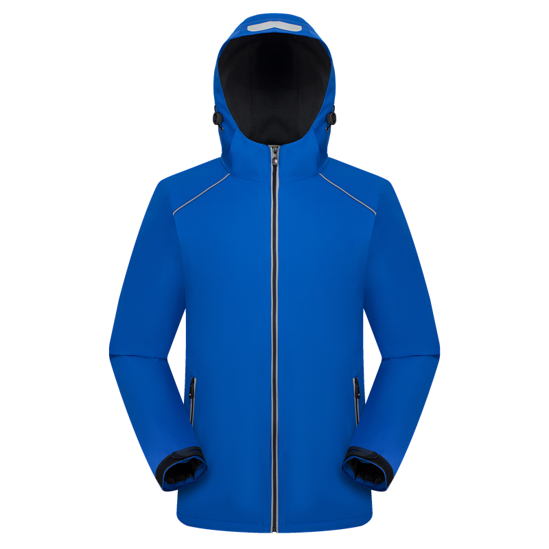 Jacket Impermeable Azul Rey