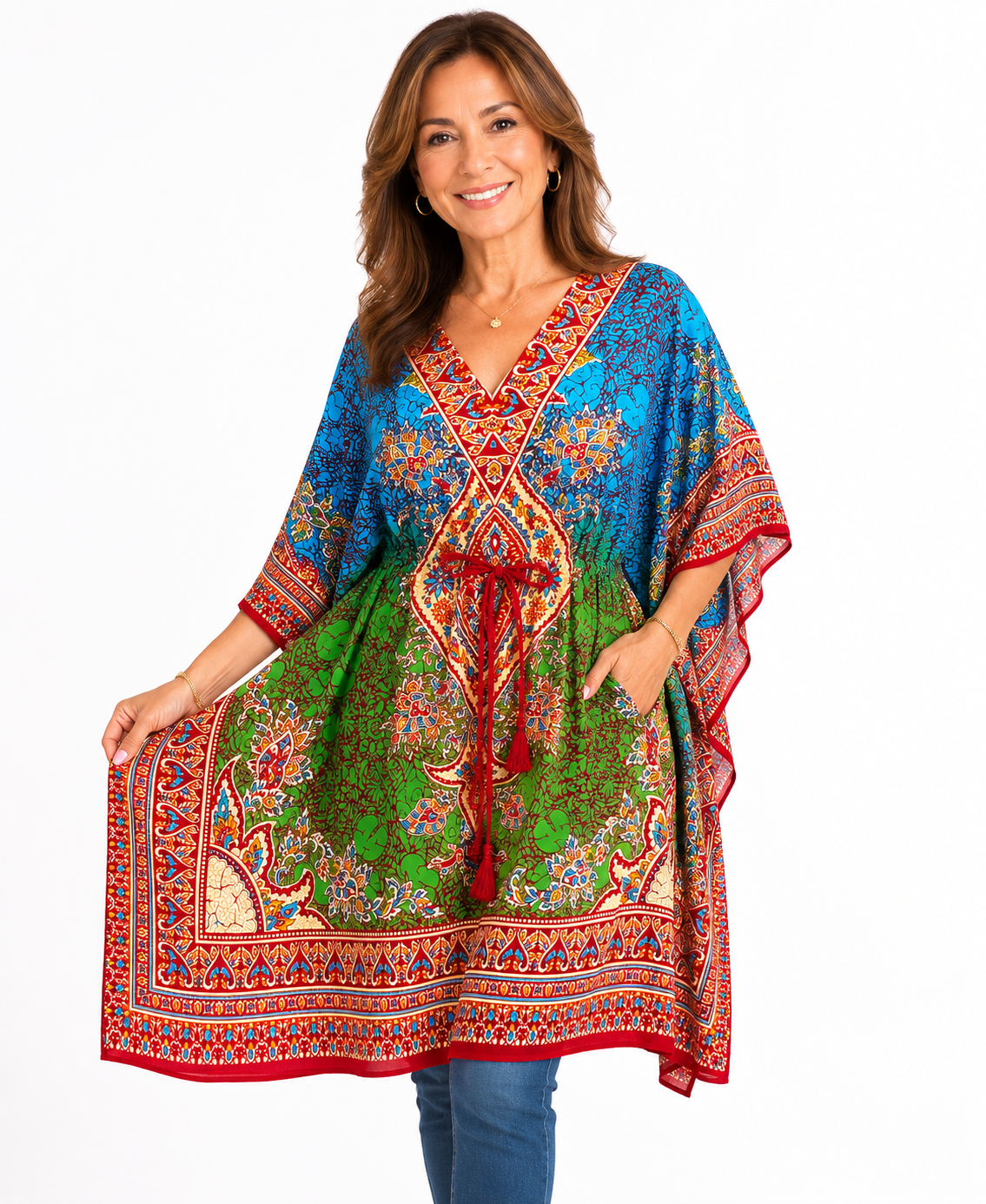 Afro-Caribbean Women's Printed Dress