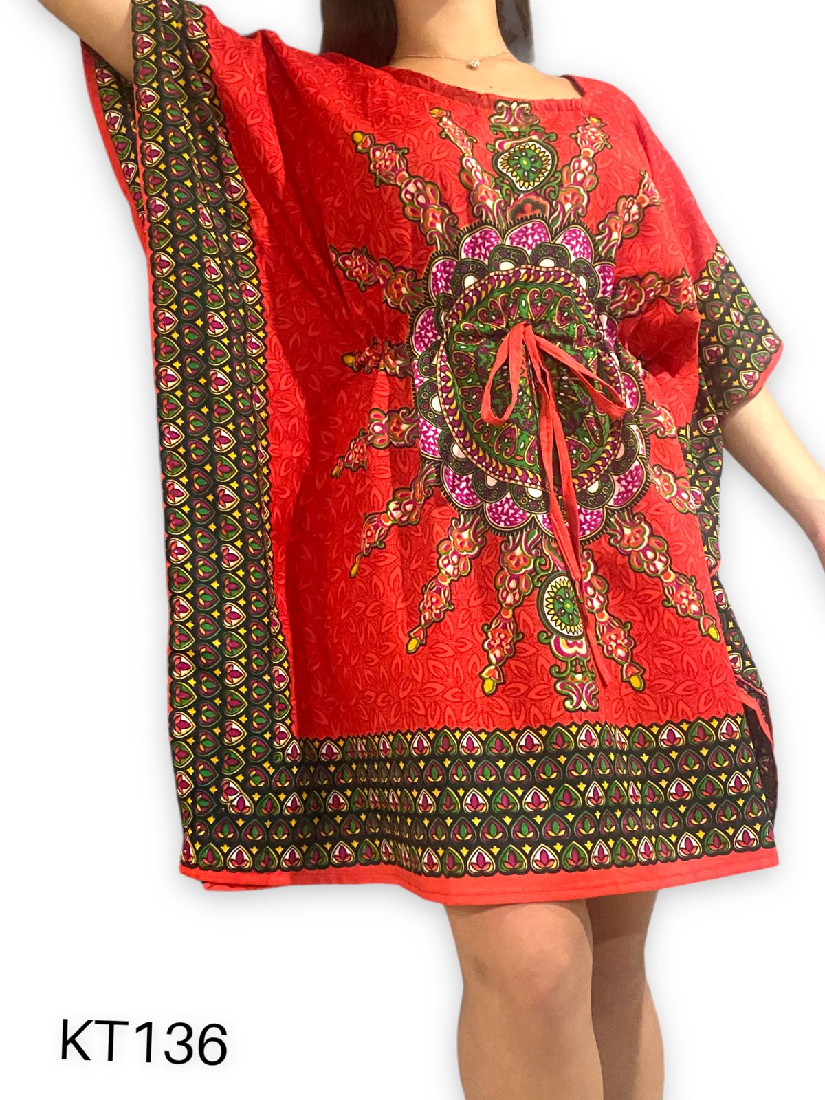 Vestido Estampado de Dama