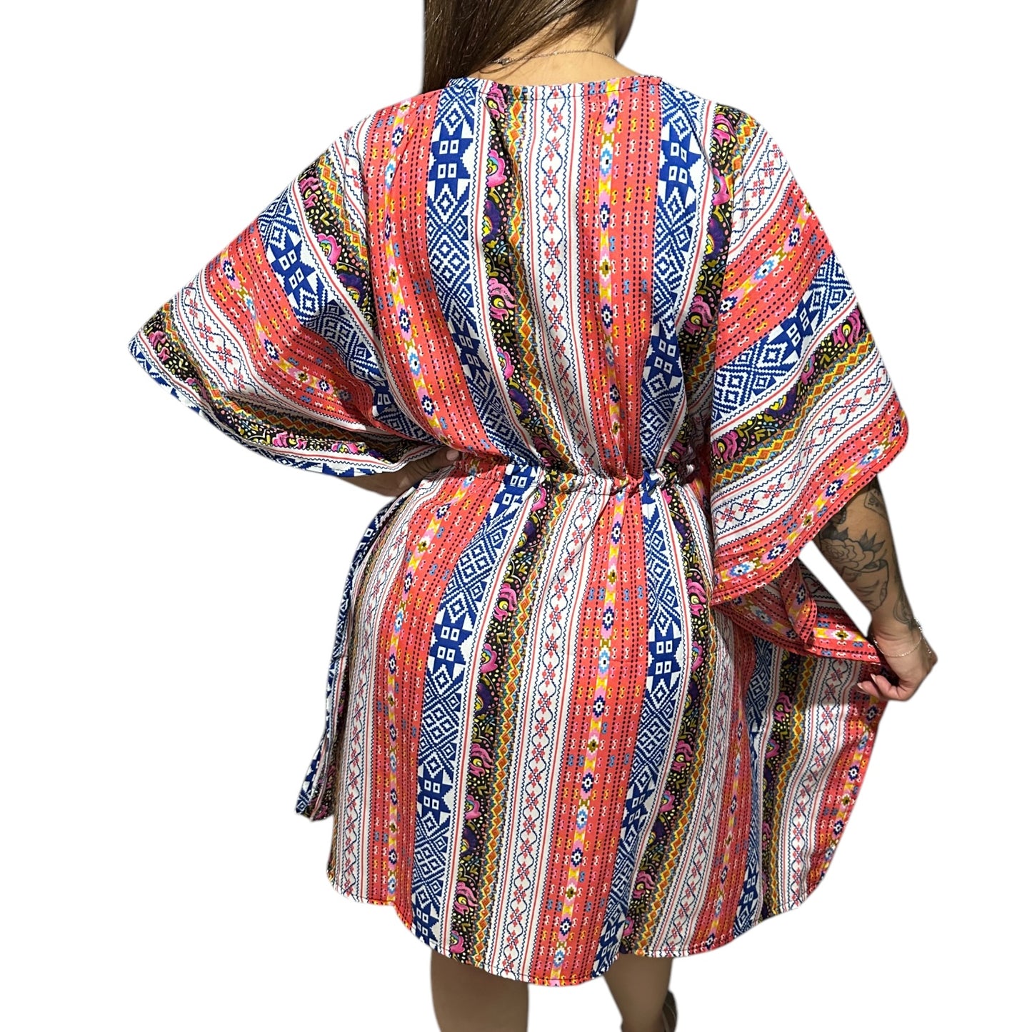 Vestido Estampado de Dama KT136