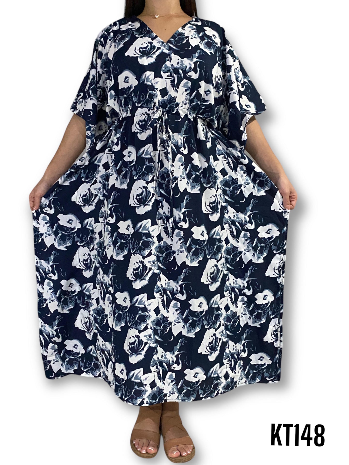 Manta Larga Estampada de Dama