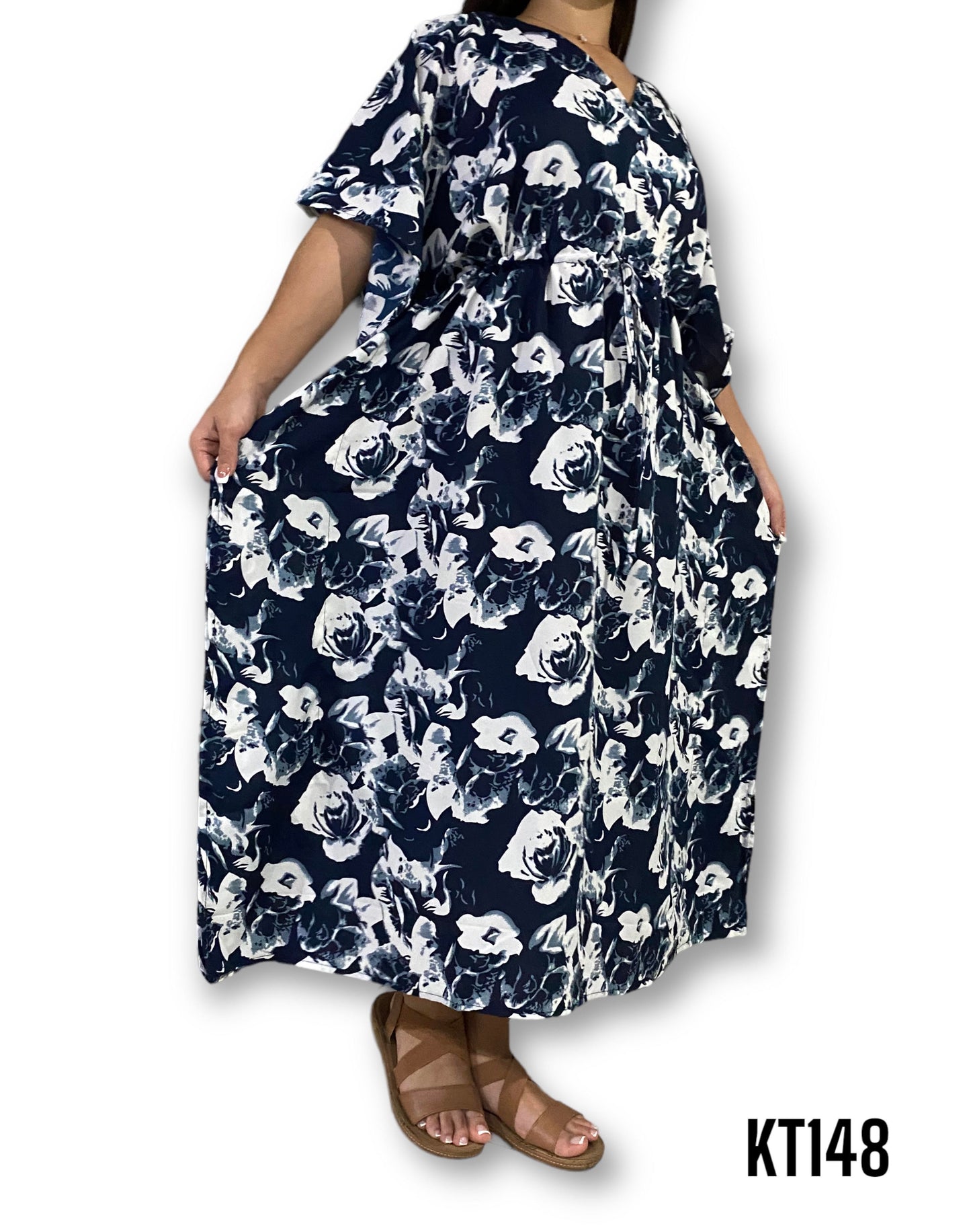 Manta Larga Estampada de Dama