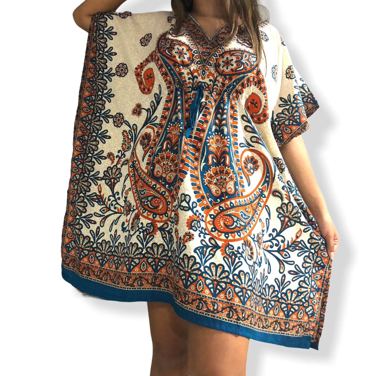 Manta Mediana Estampada de Dama