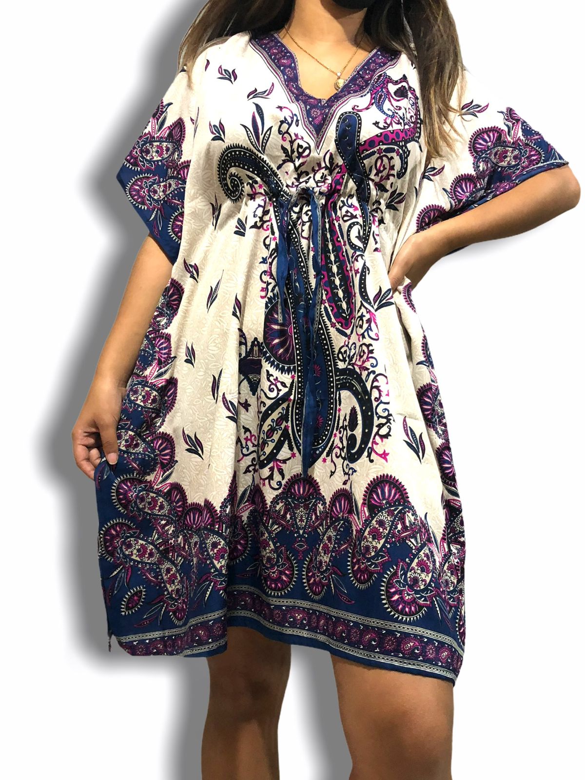 Manta Mediana Estampada de Dama