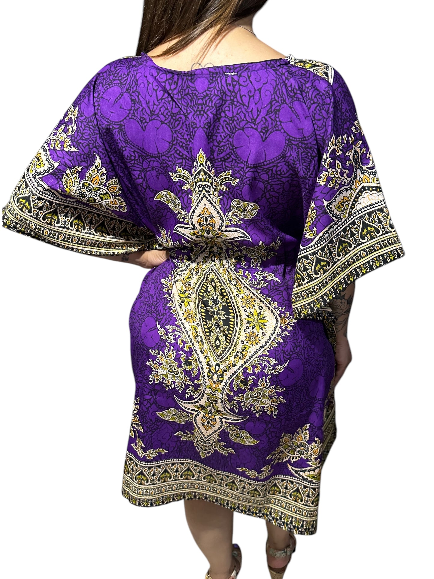 Vestido Estampado de Dama