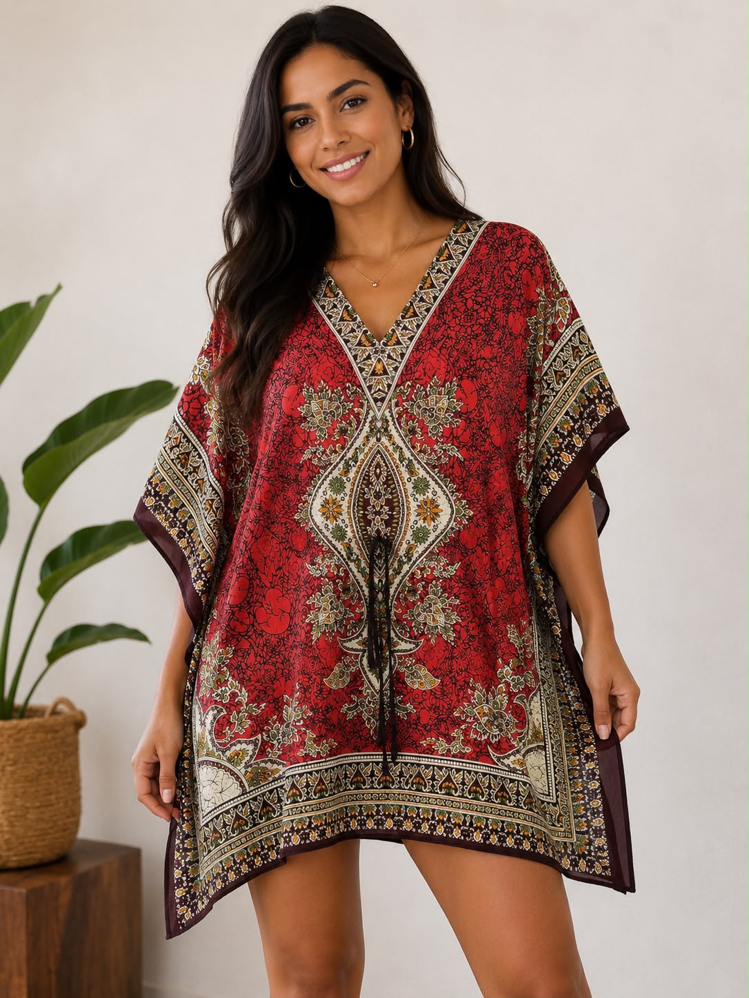 Women's Printed Short Dress