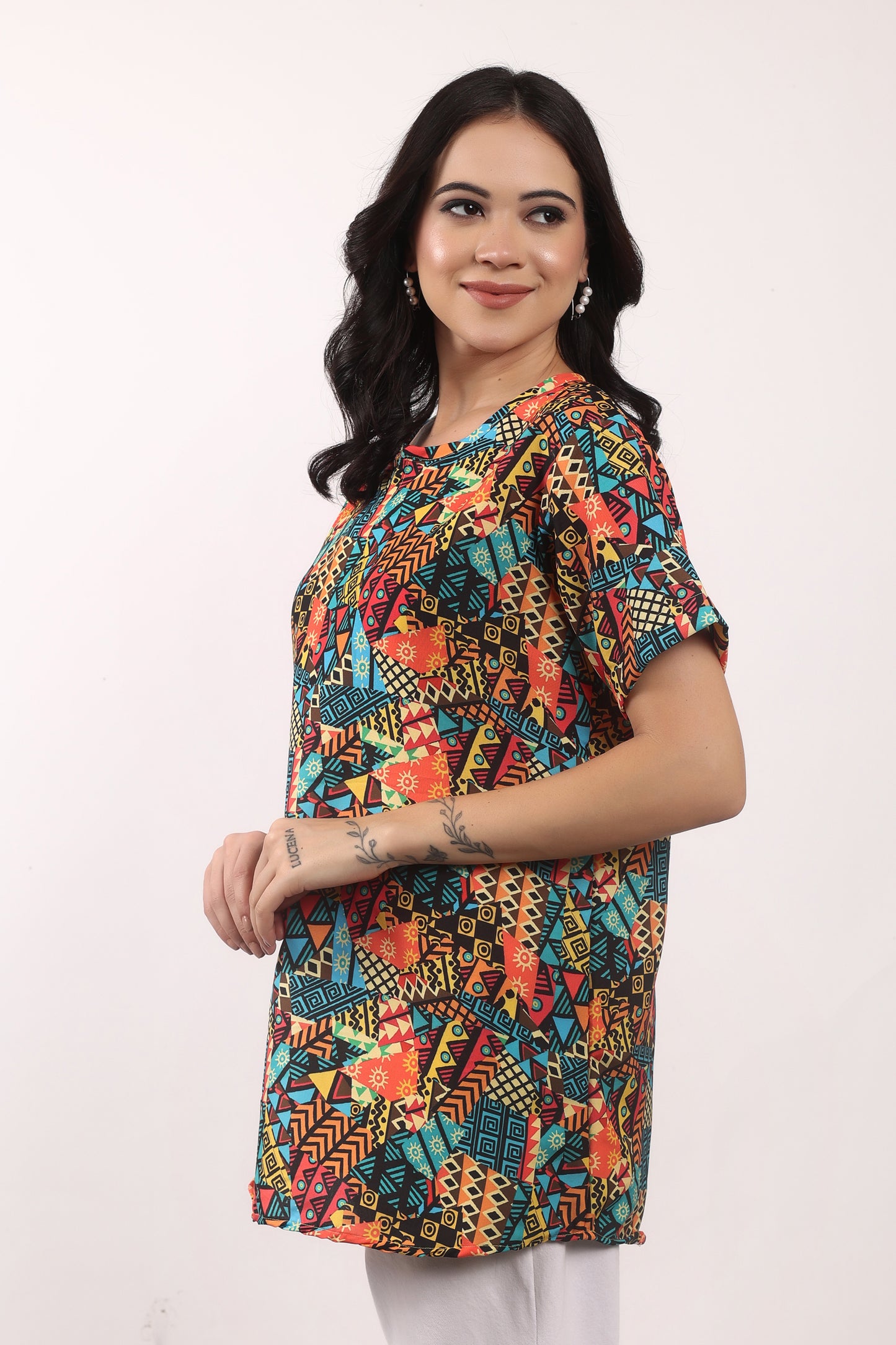 Blusa Afrocaribeña de Dama