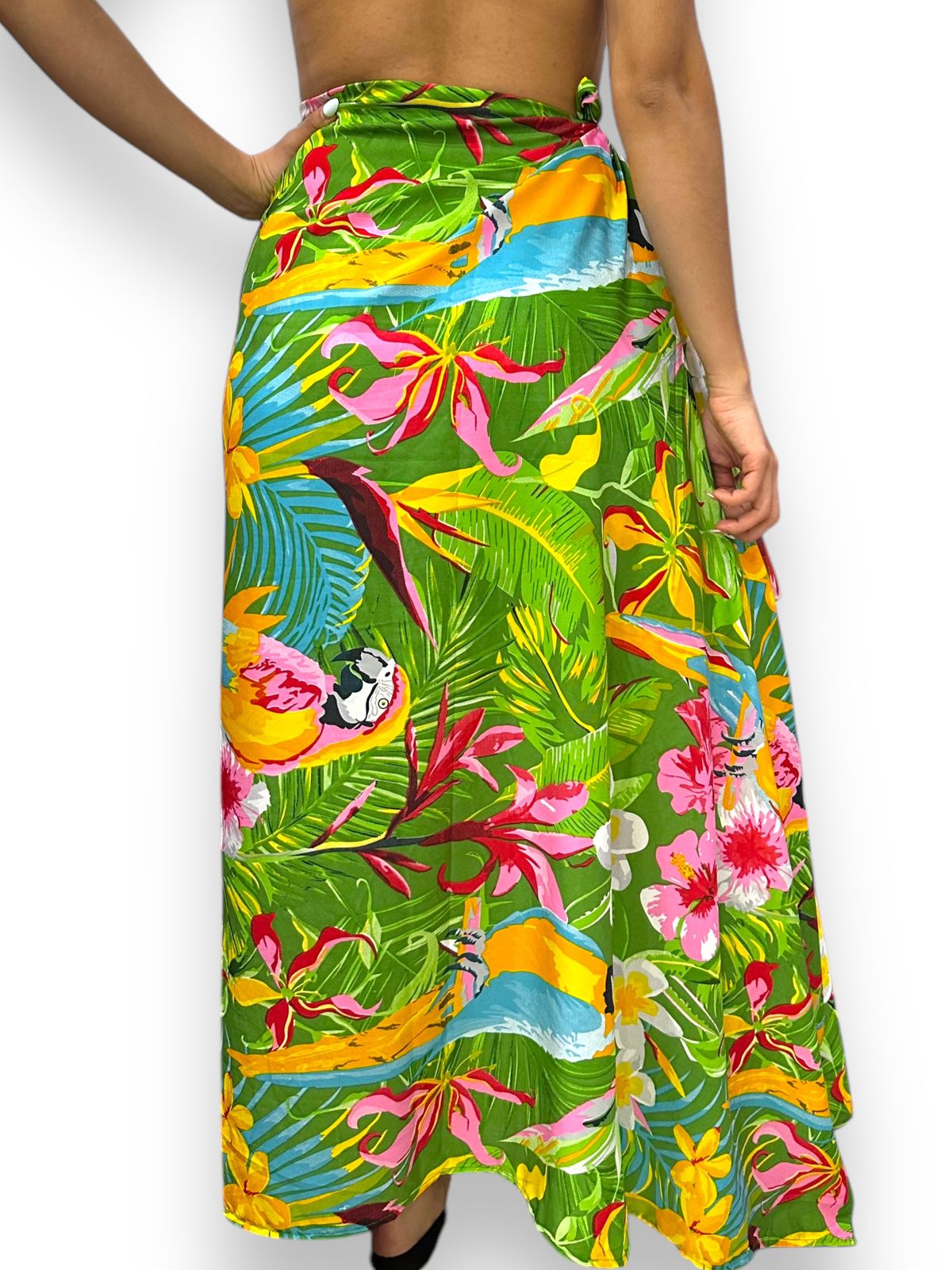 Pareo Estampado Rectangular Multiuso