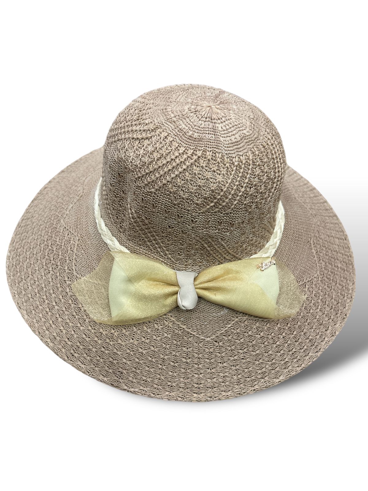 Sombreros de Dama Beige Oscuro
