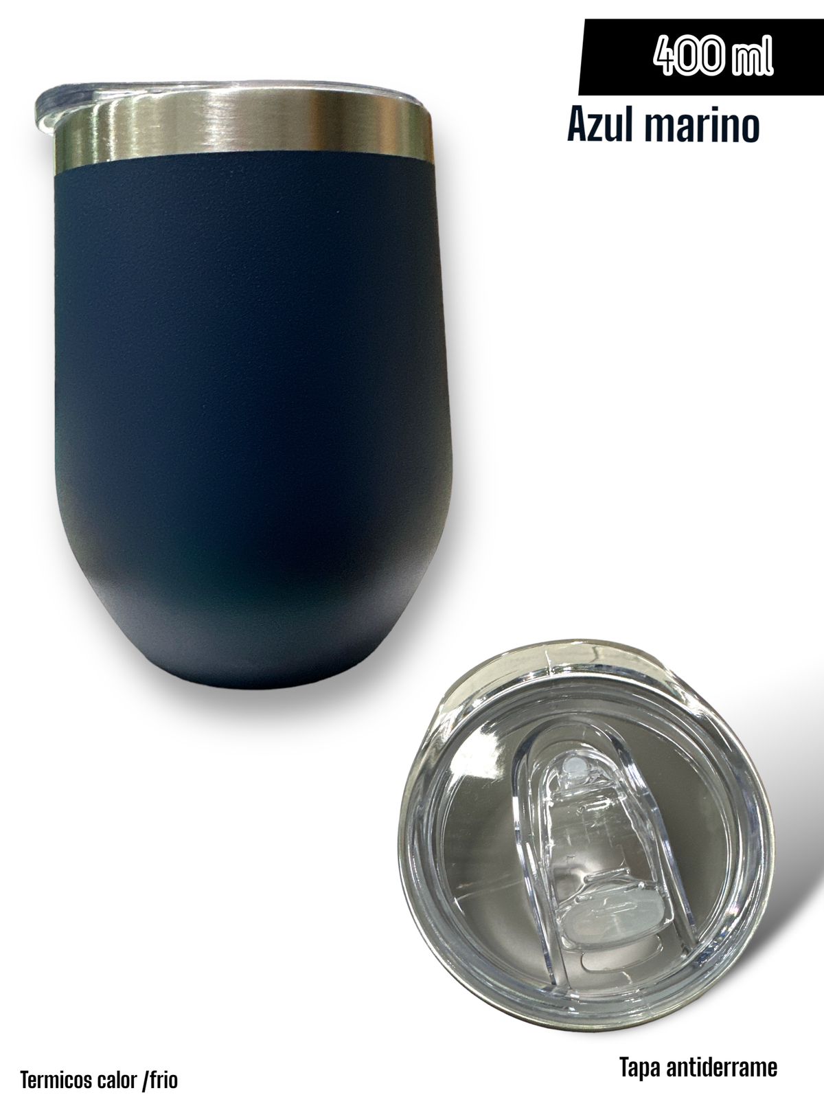 Vaso Térmico 400ml Azul Marino