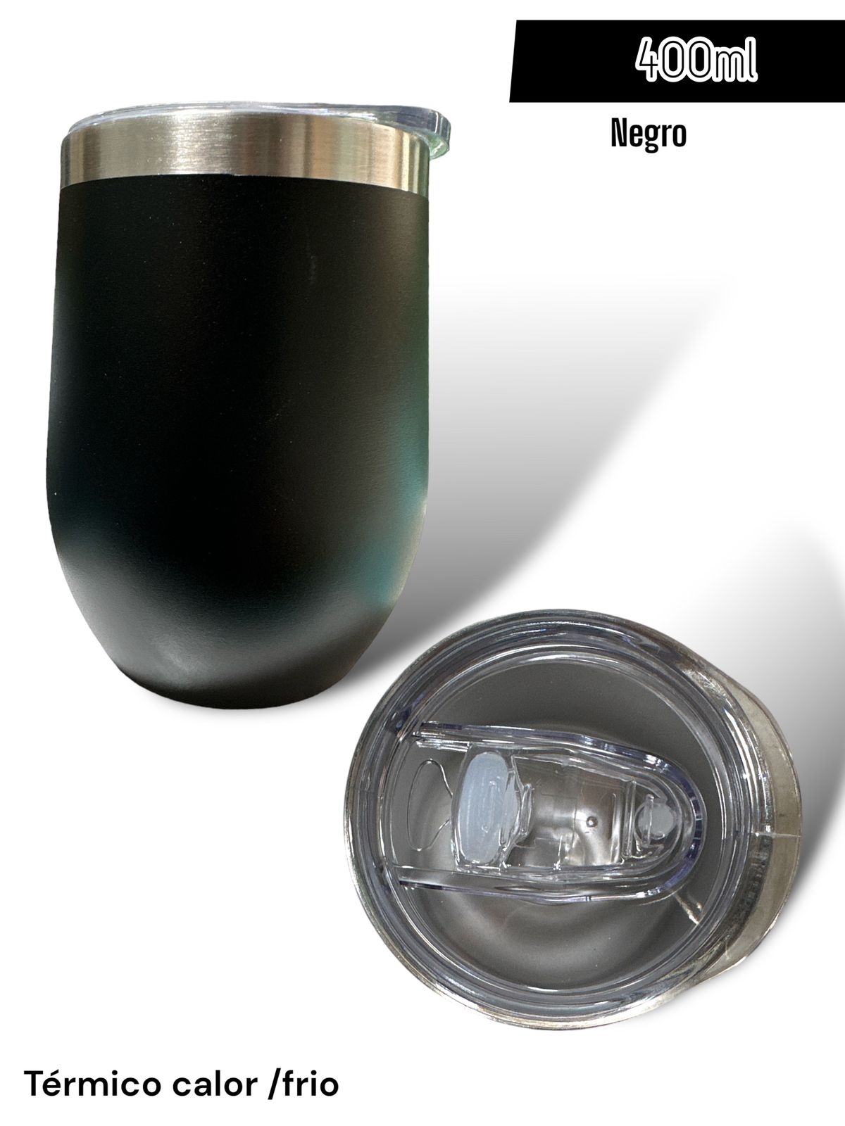 Vaso Térmico 400ml Negro