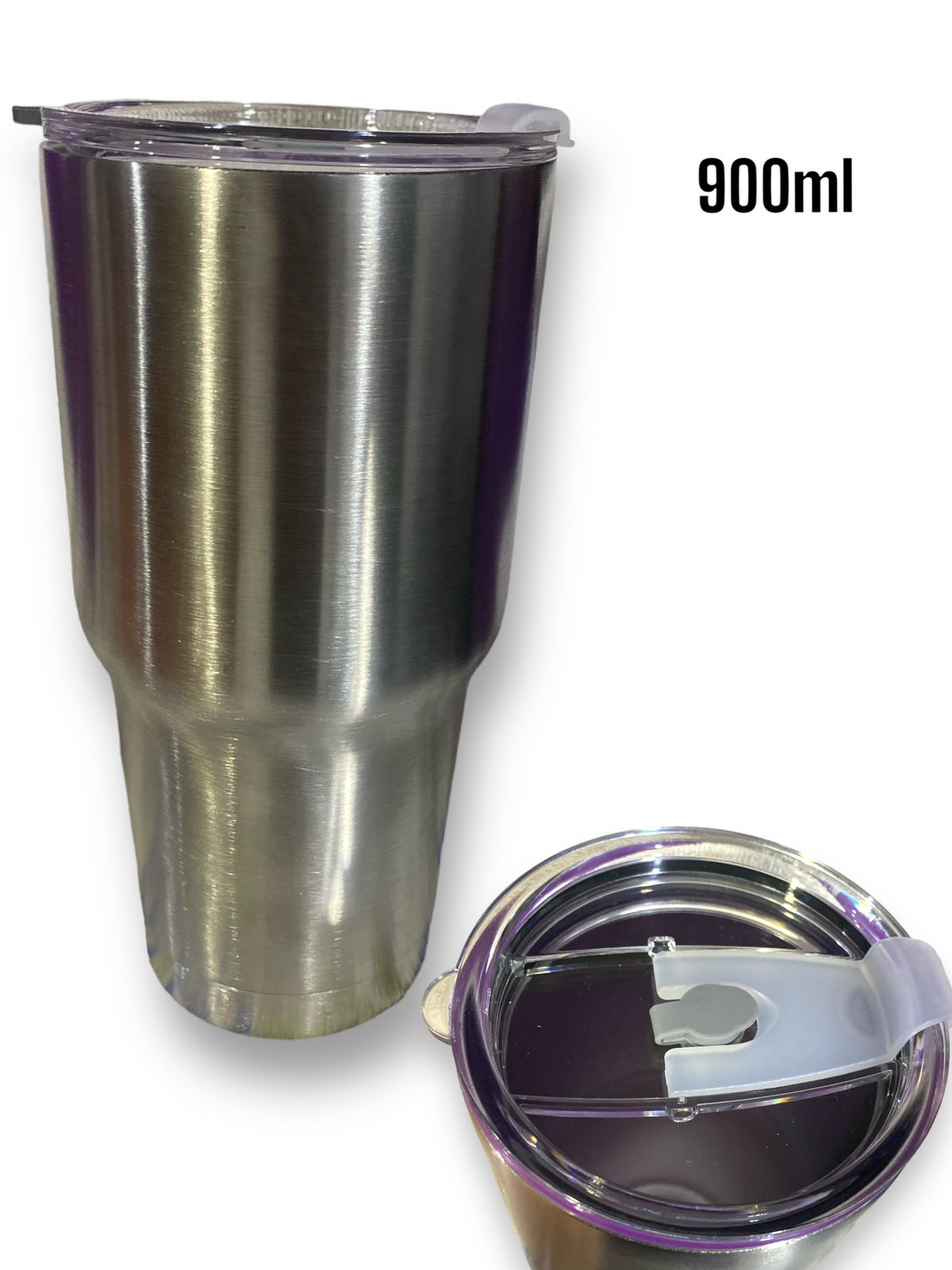 Vaso Térmico 900ml Plateado