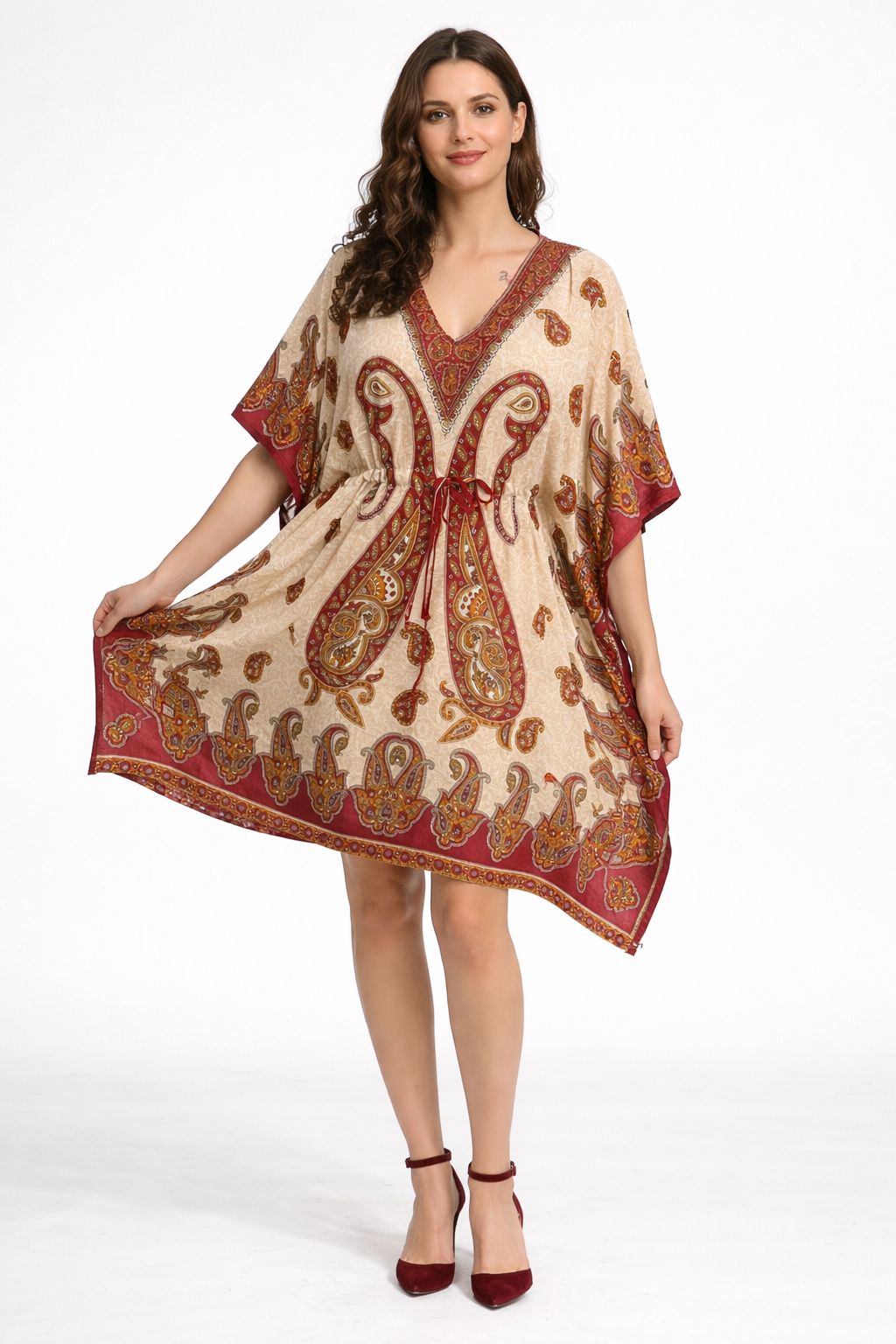 Vestido Estampado de Dama