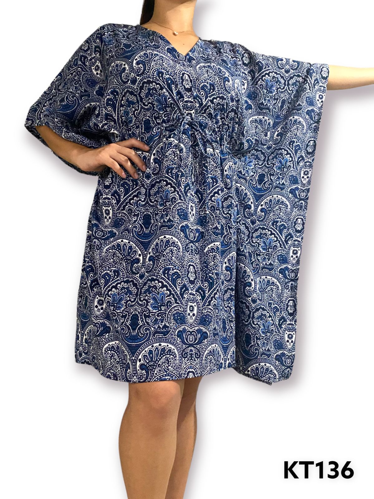 Vestido Estampado de Dama