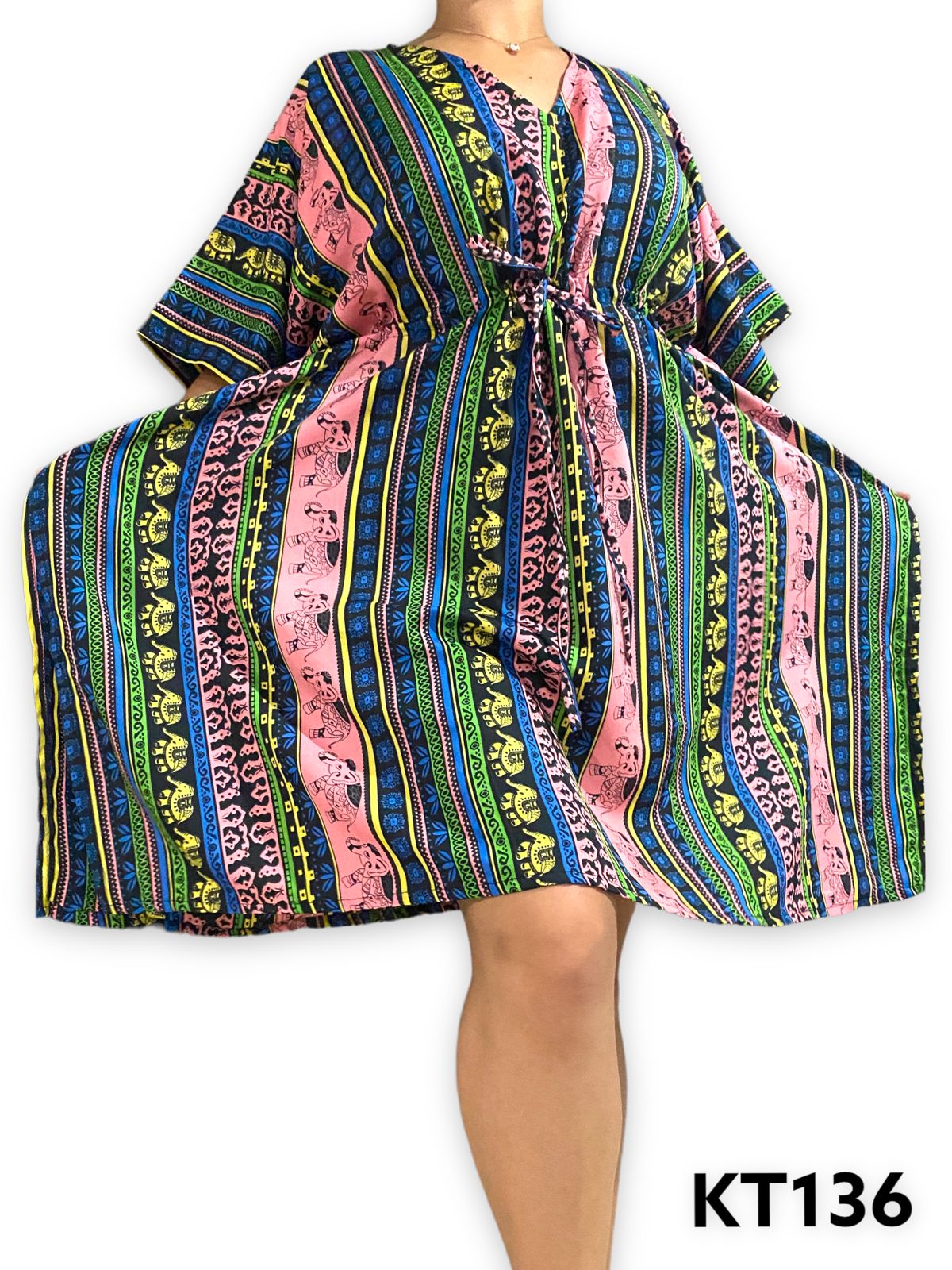 Vestido Estampado de Dama