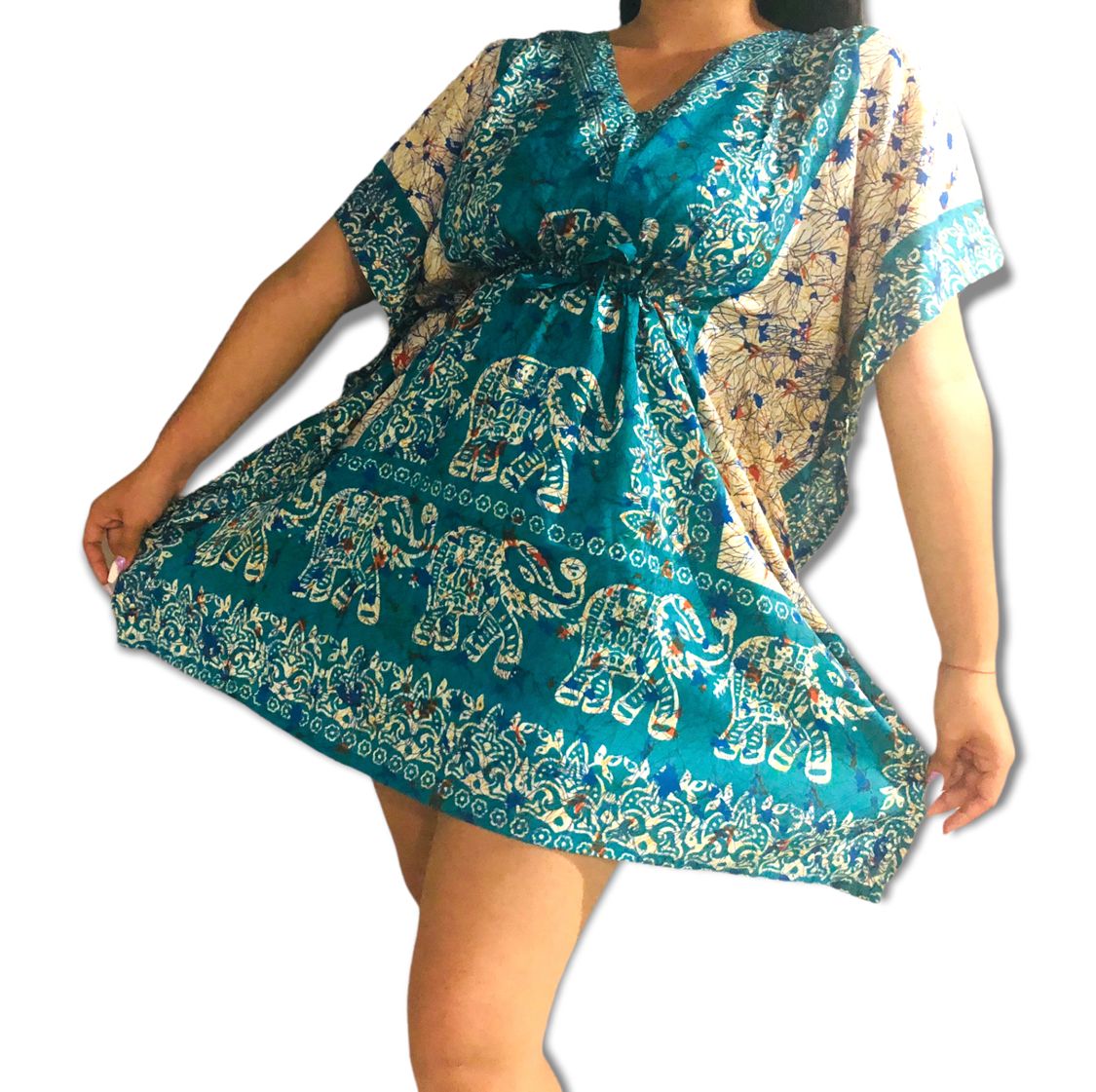 Manta Mediana Estampada de Dama