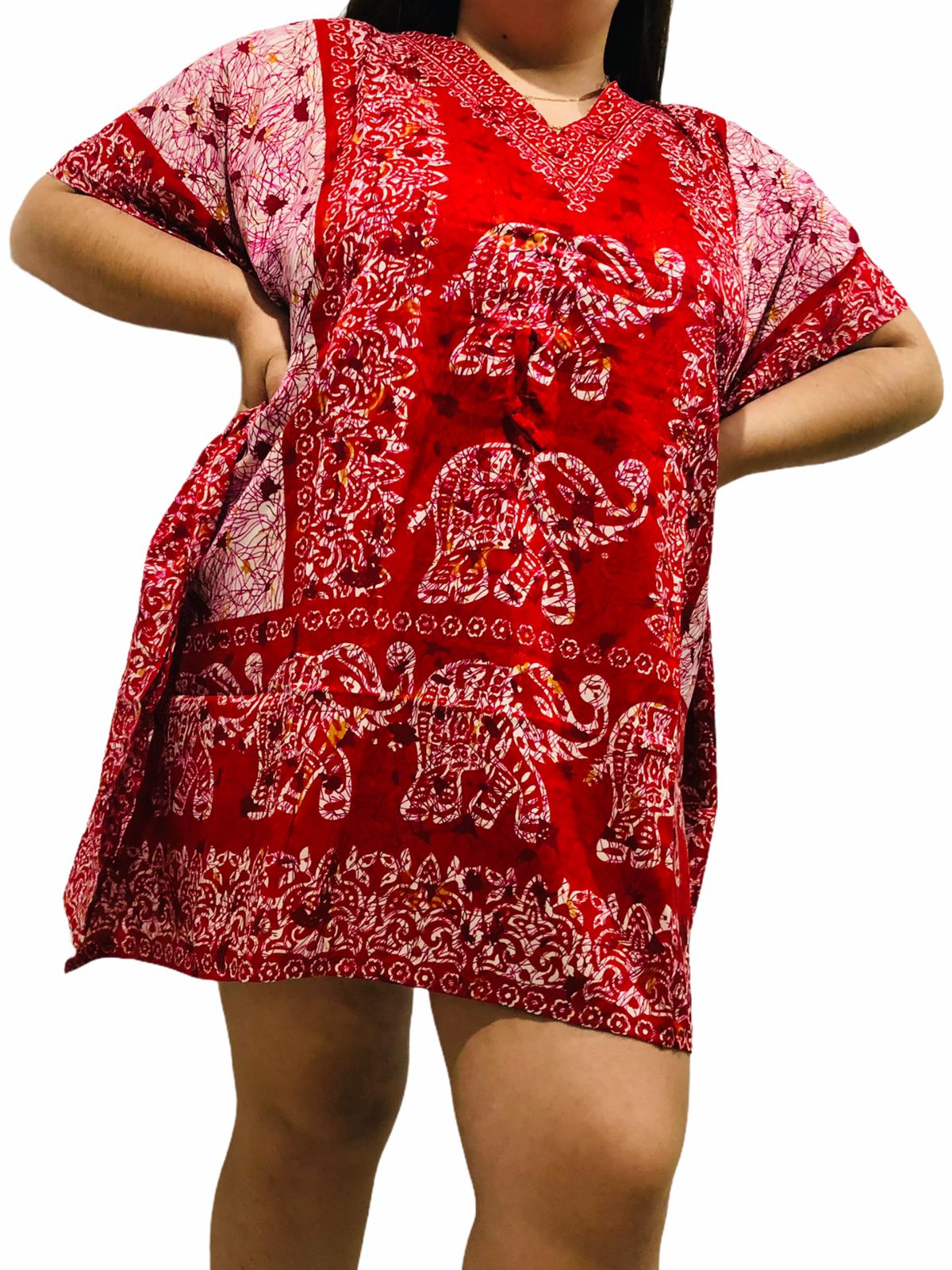 Manta Mediana Estampada de Dama