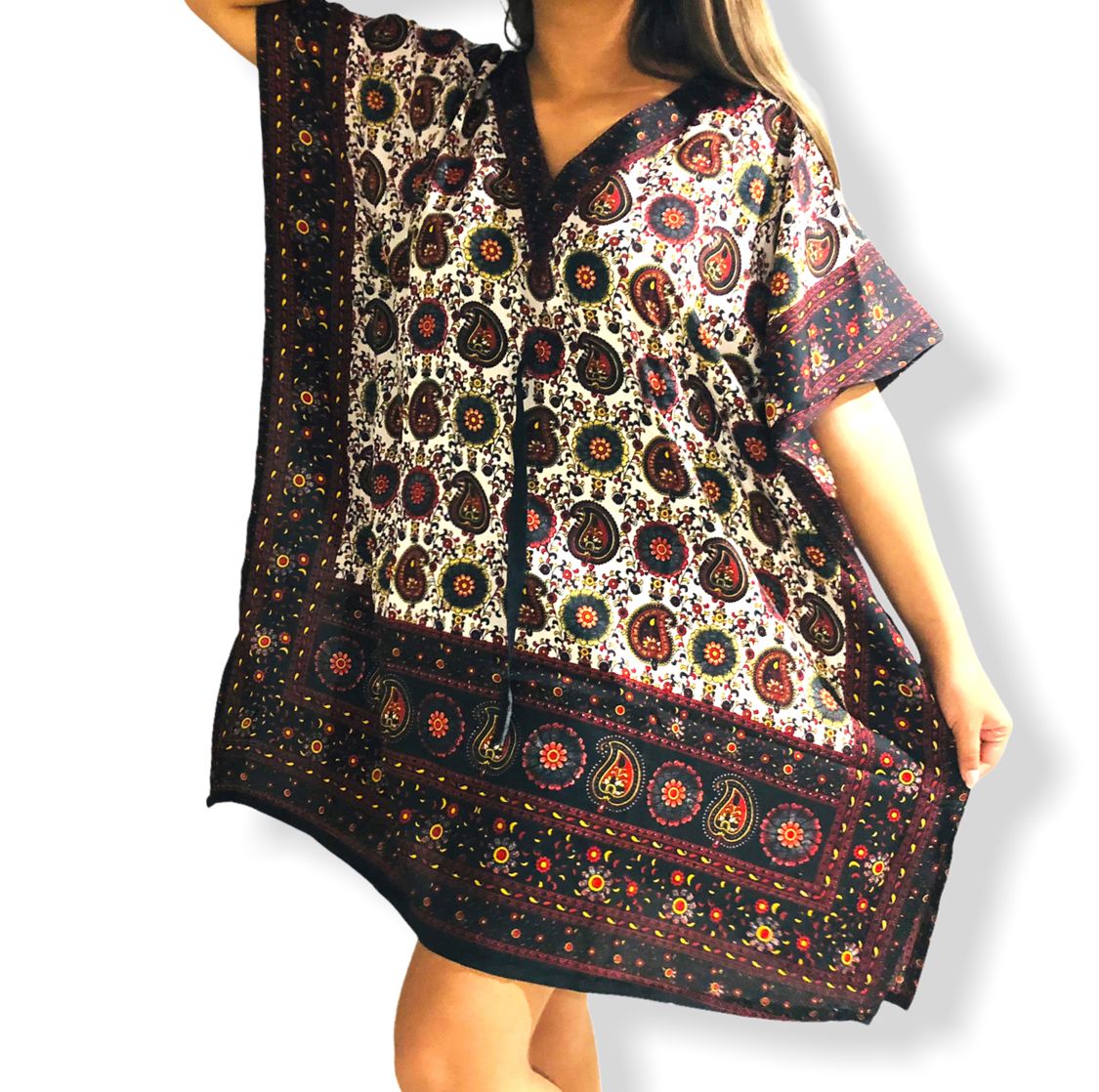 Manta Mediana Estampada de Dama