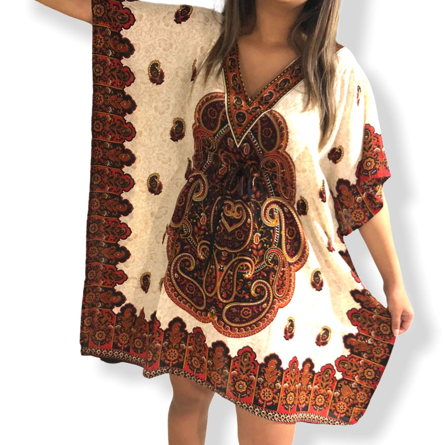 Manta Mediana Estampada de Dama